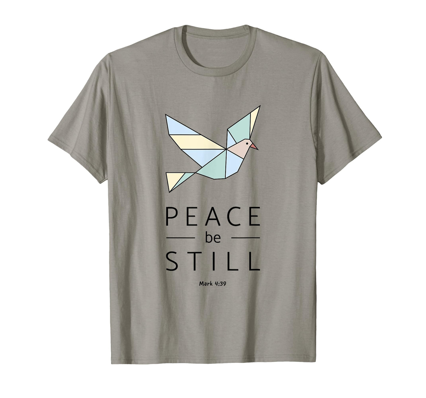 Christian Faith Peace Be Still Dove Design T-Shirt
