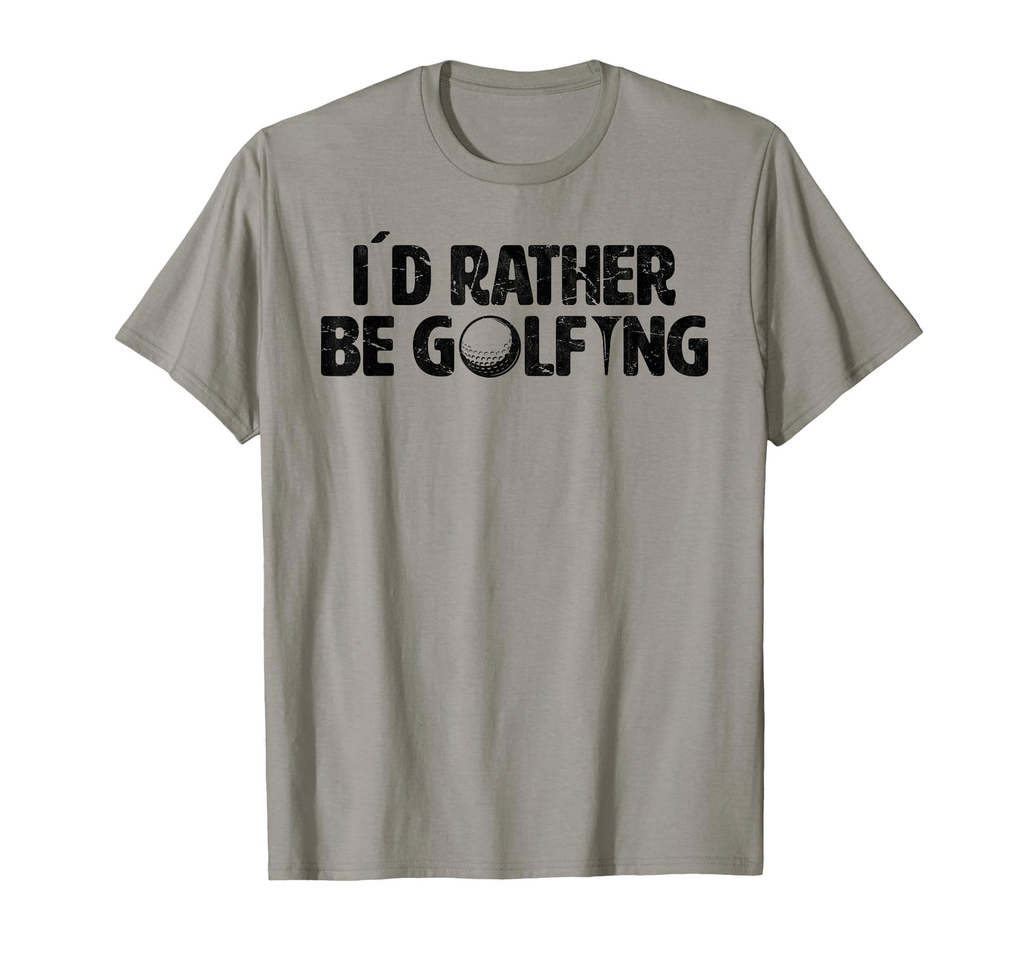 Golf I´d rather be golfing funny golf sports T-Shirt