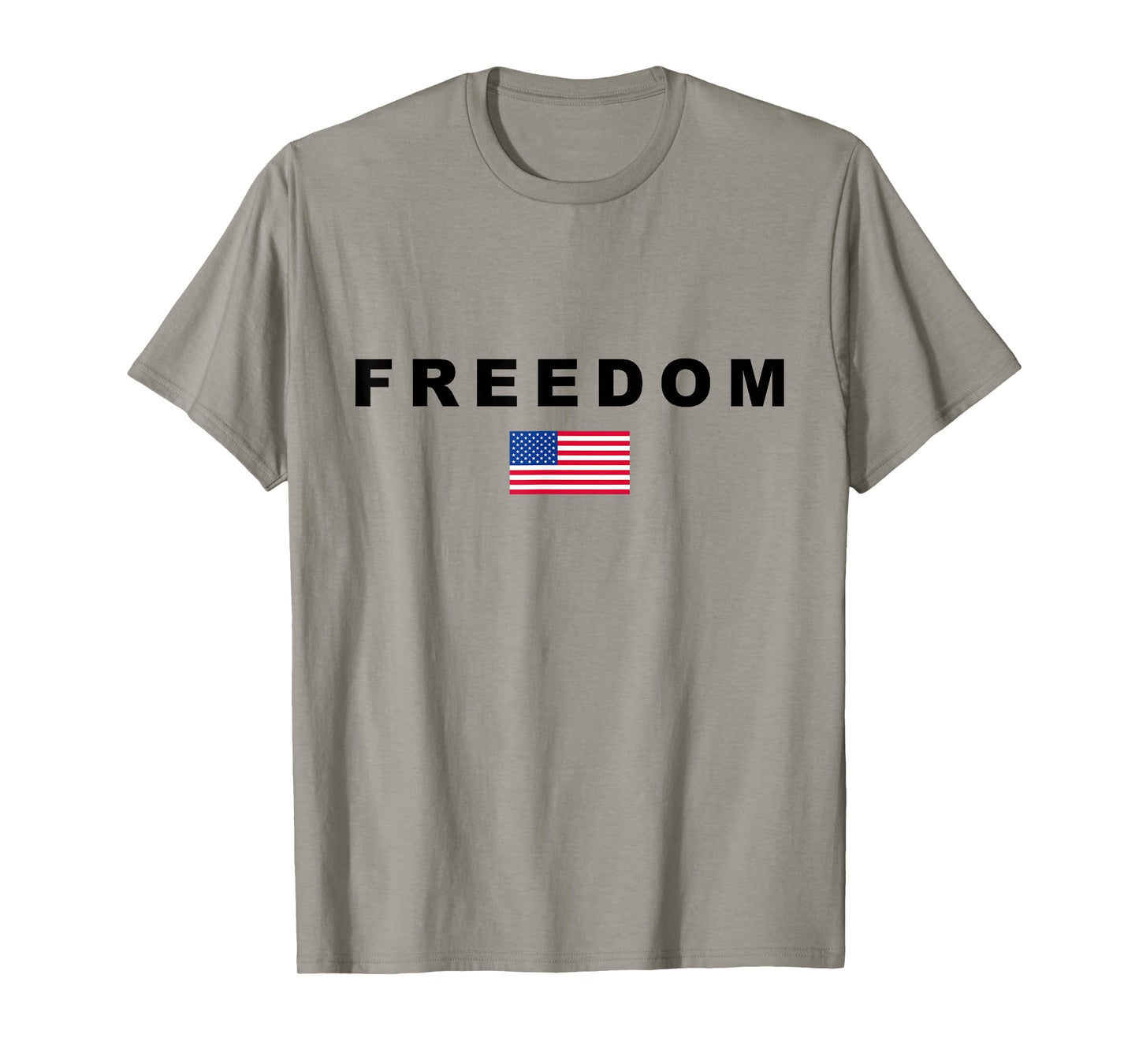 Freedom American Flag Patriotic Conservative USA T-Shirt