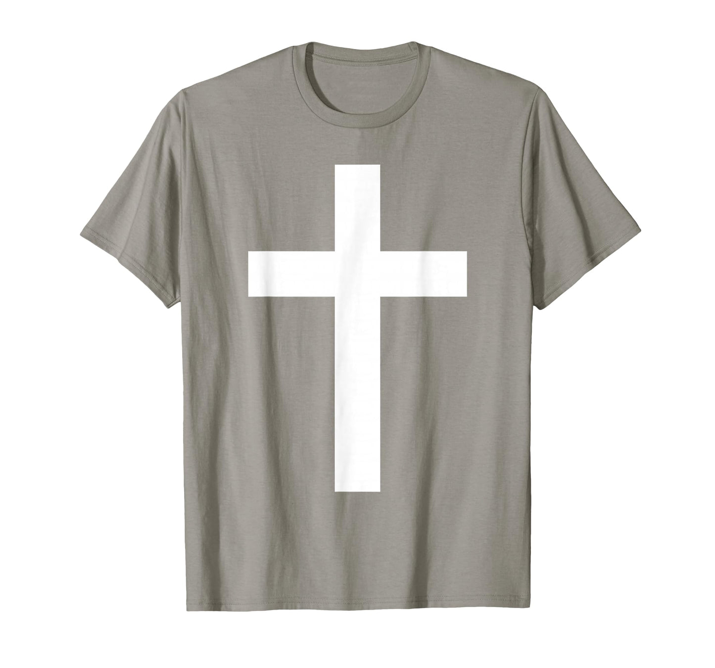 White Christian Jesus Cross Red T-Shirt