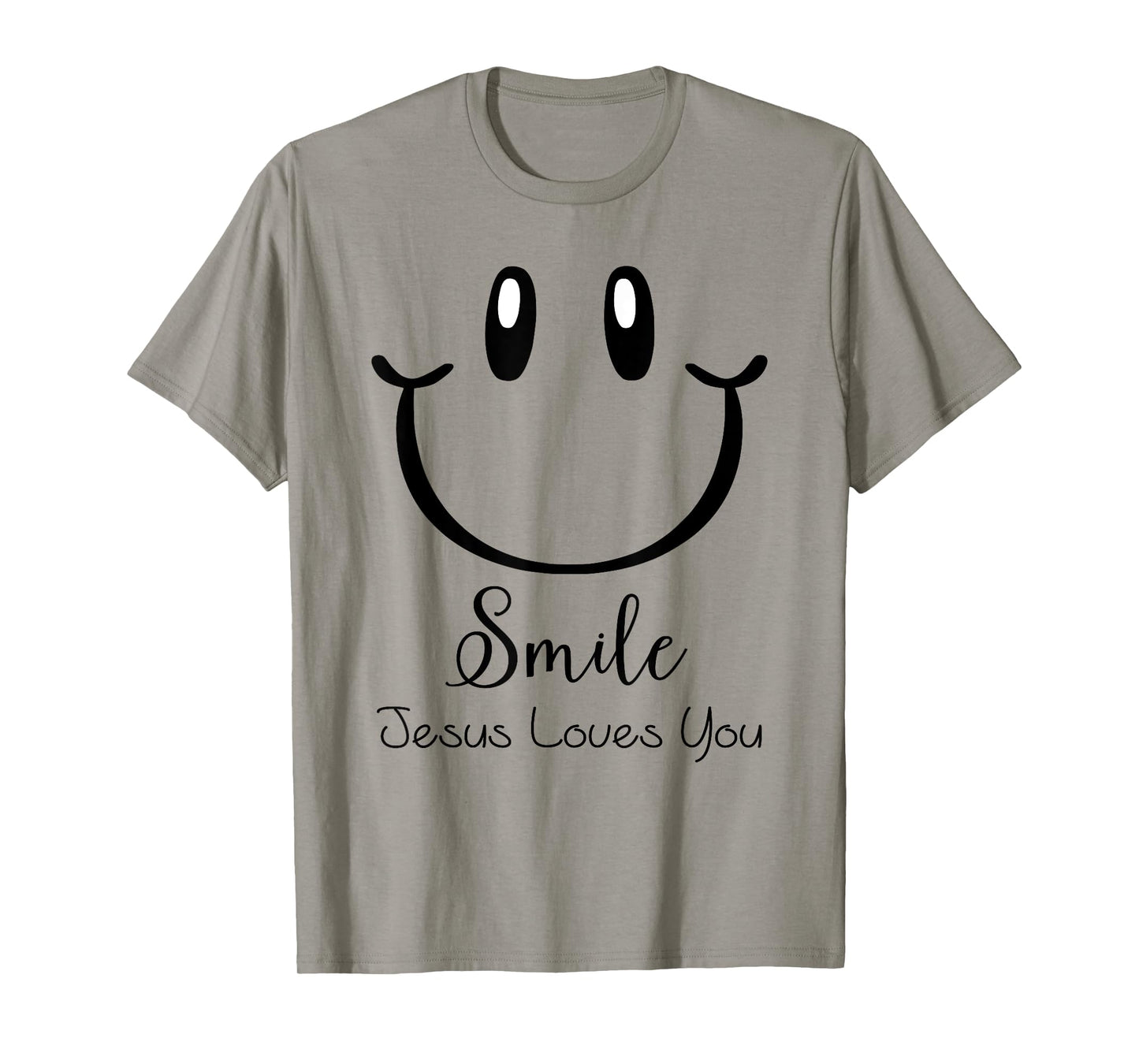 Smile Jesus Loves You: Kids & Adult Christian Faith Gospel T-Shirt