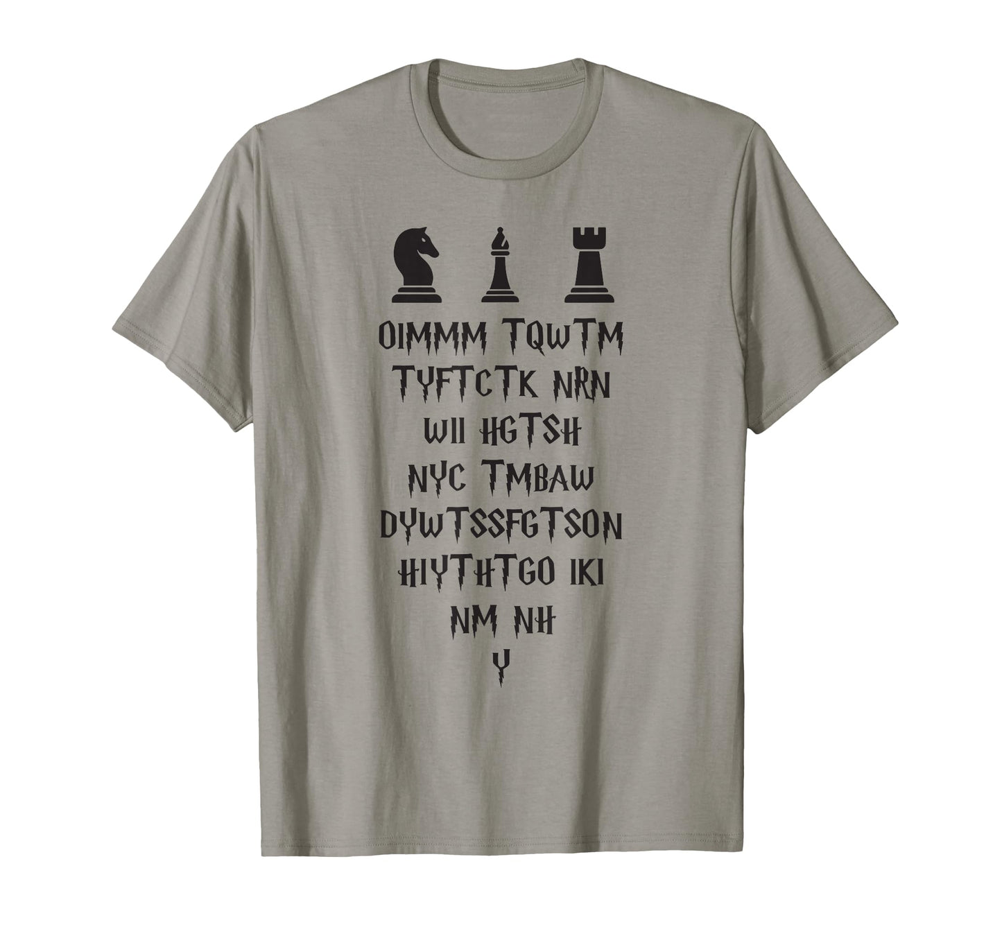 Once I Make My Move Acronym Wizard Chess funny design T-Shirt