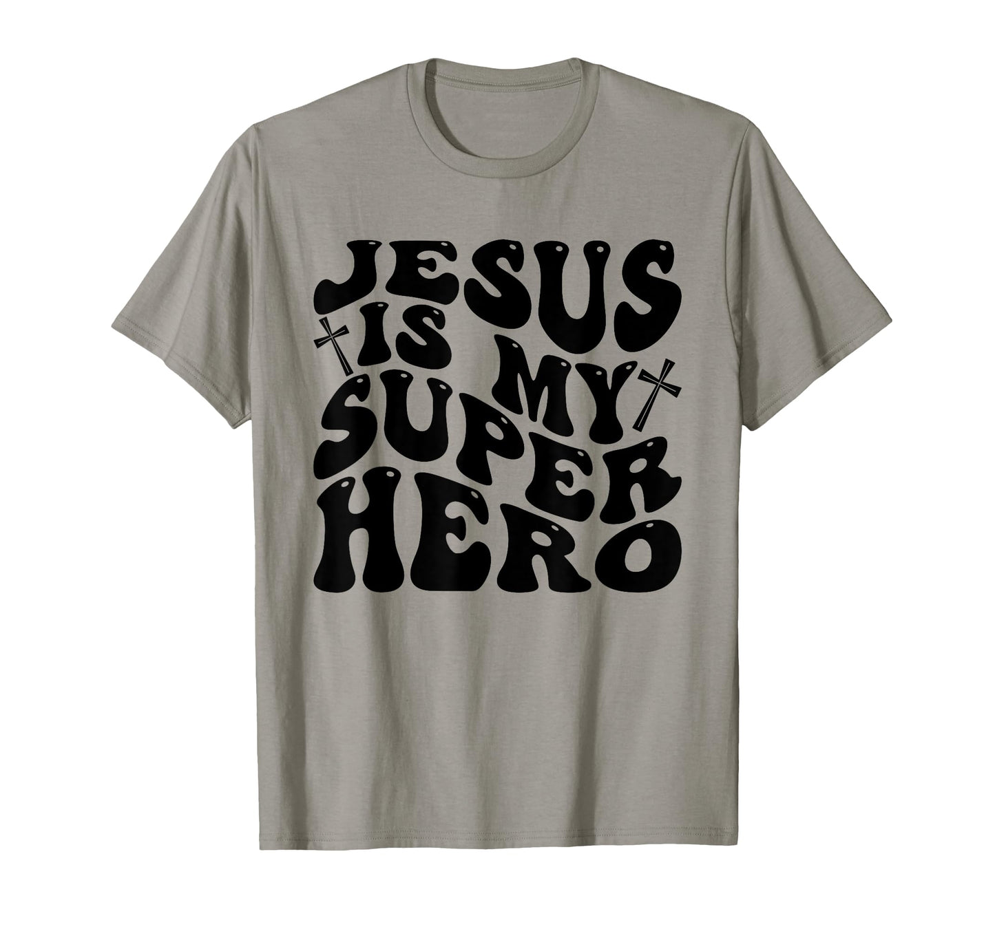 Jesus is My Superhero - Christian Religious T-Shirt