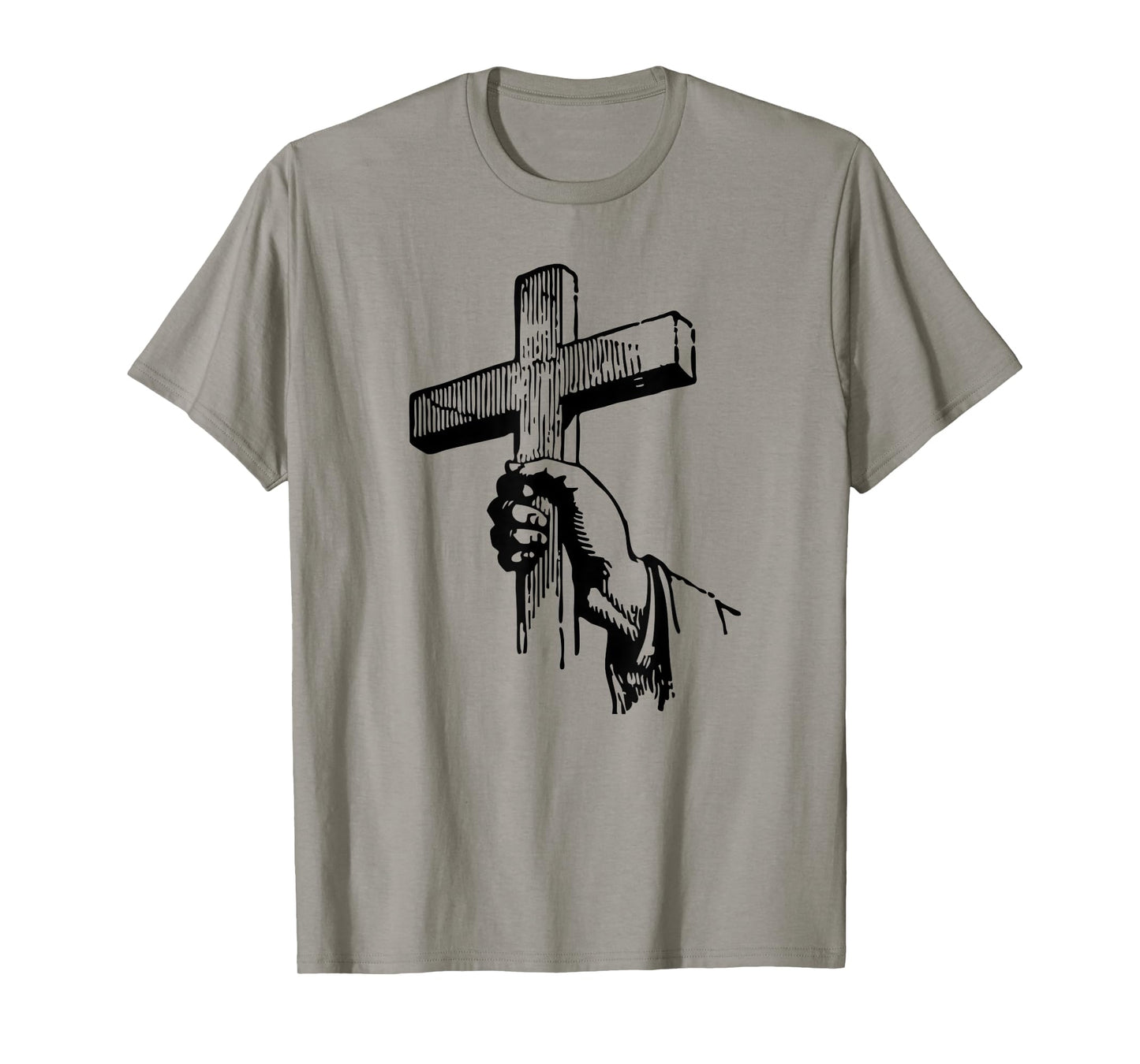 Funny Jesus Christian Cross Catholic Crucifix Design T-Shirt