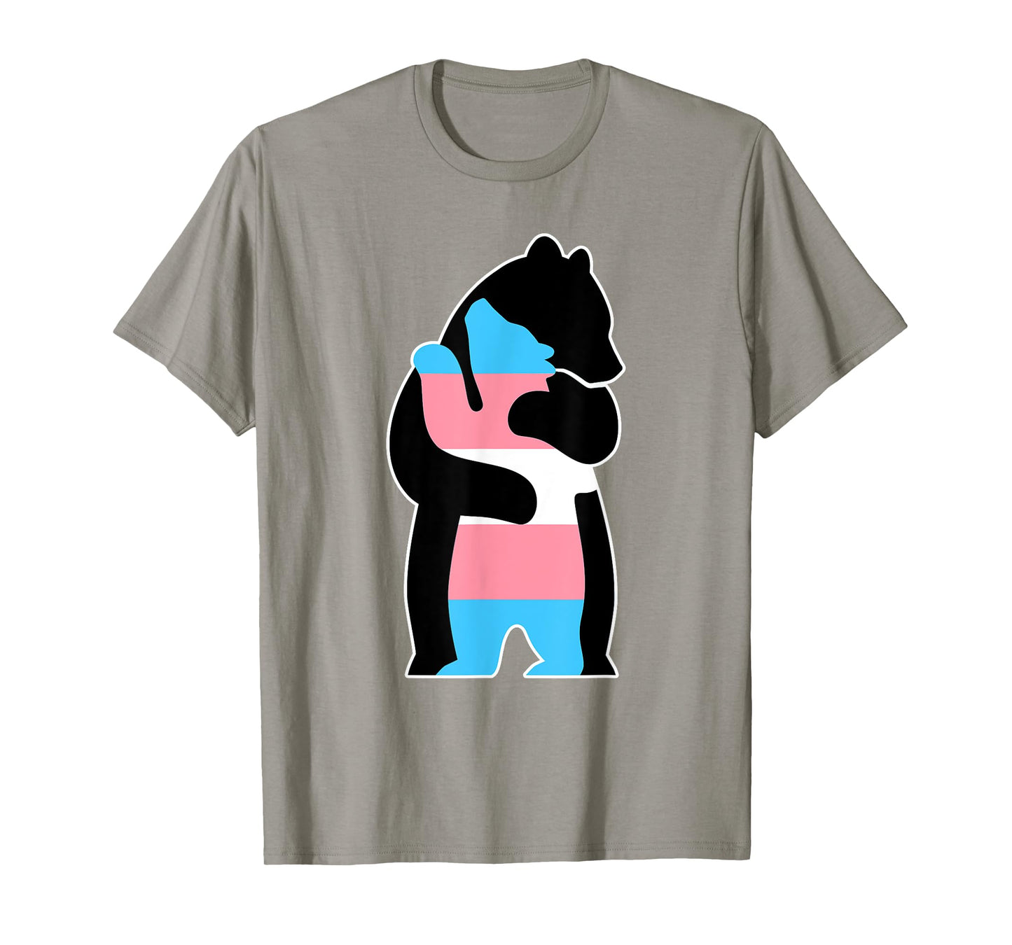 Trans Bear Hug Ally Pride T-Shirt
