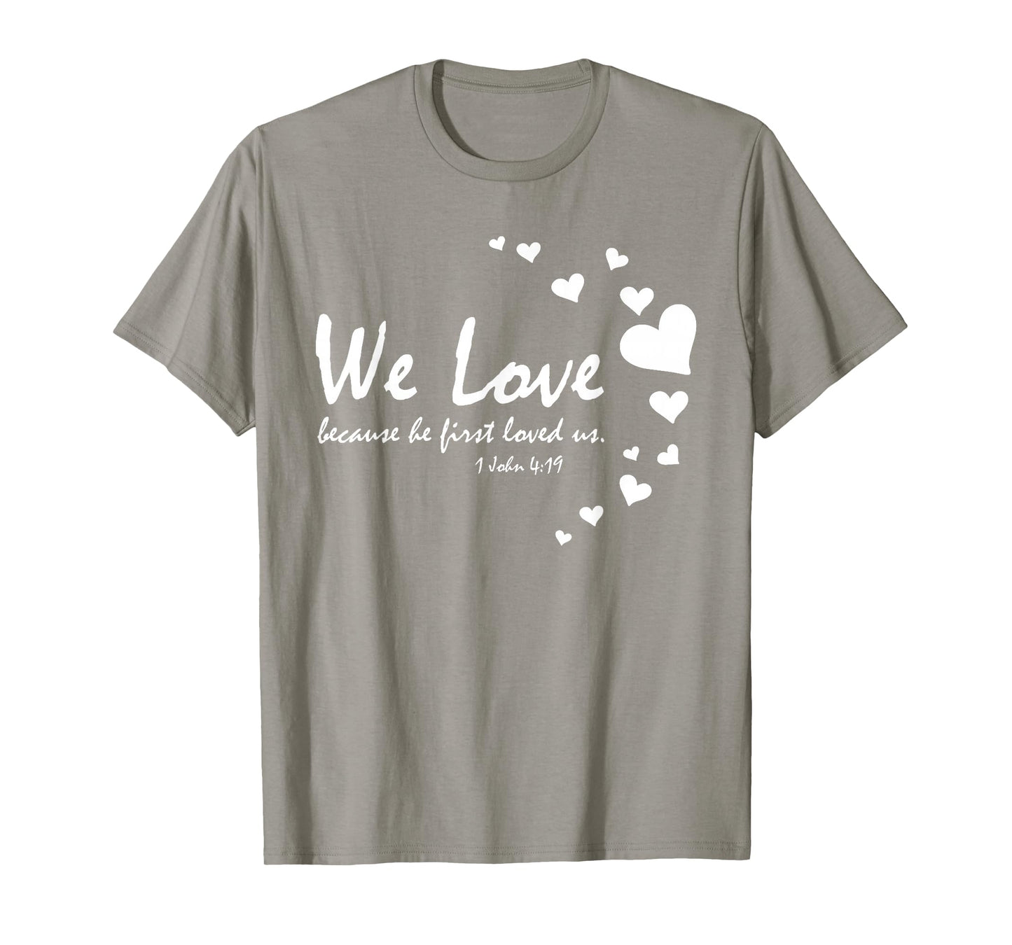 Cute Christian Valentines Day Gifts Women Bible Verse Heart T-Shirt