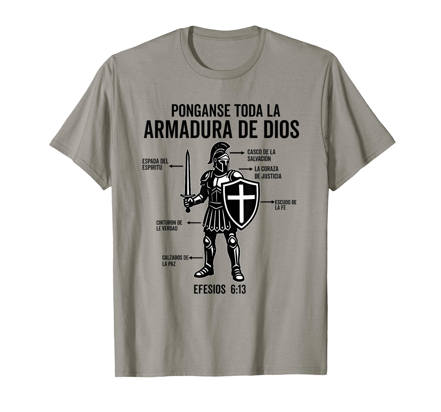 Camiseta cristiana en espanol Versiculo Spanish Christians T-Shirt