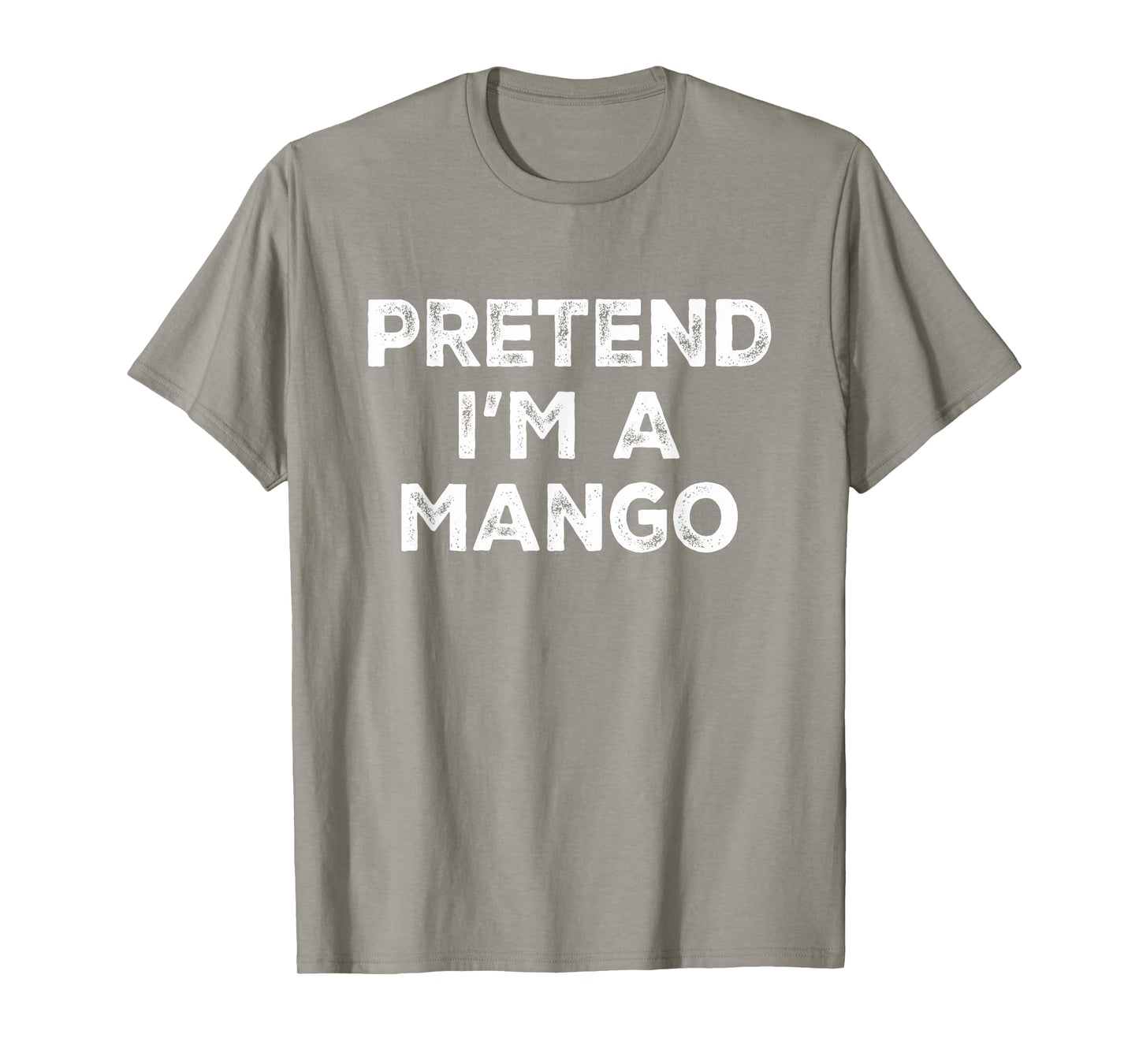 Pretend I'm A Mango Lazy Halloween Costume T-Shirt