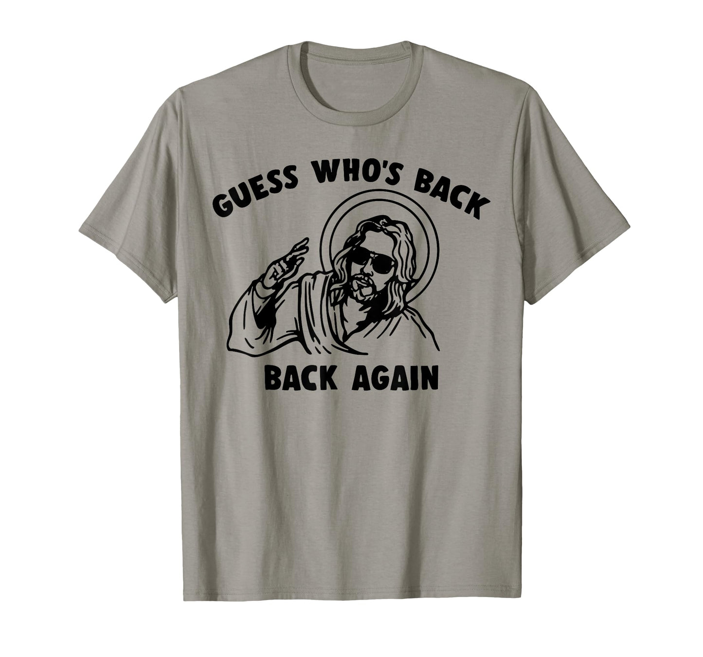 Easter Guess Whos Back Jesus Funny Religious Men Women Kids T-Shirt