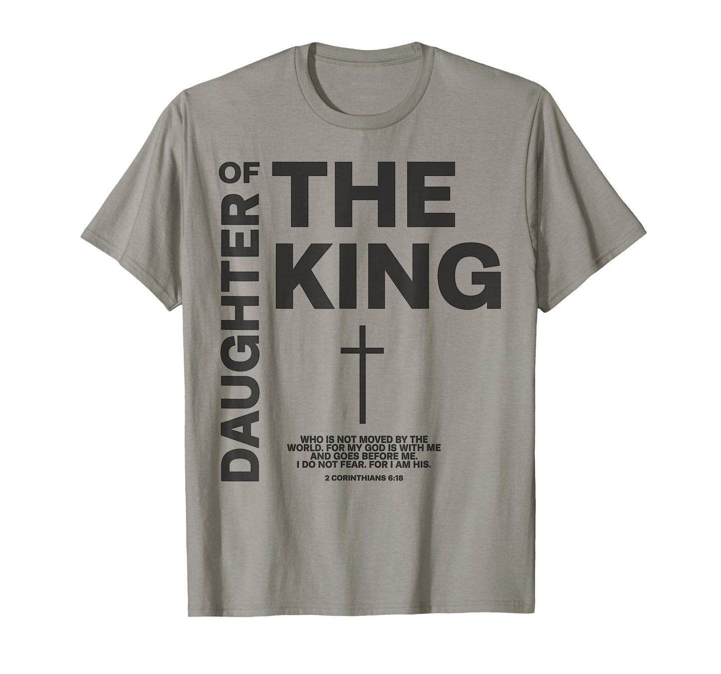 Daughter of King Child of God Jesus Christian Women Kids T-Shirt