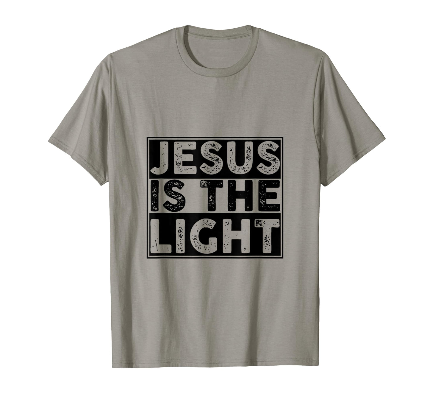 Jesus is The Light Religious Faith Inspiration T-Shirt