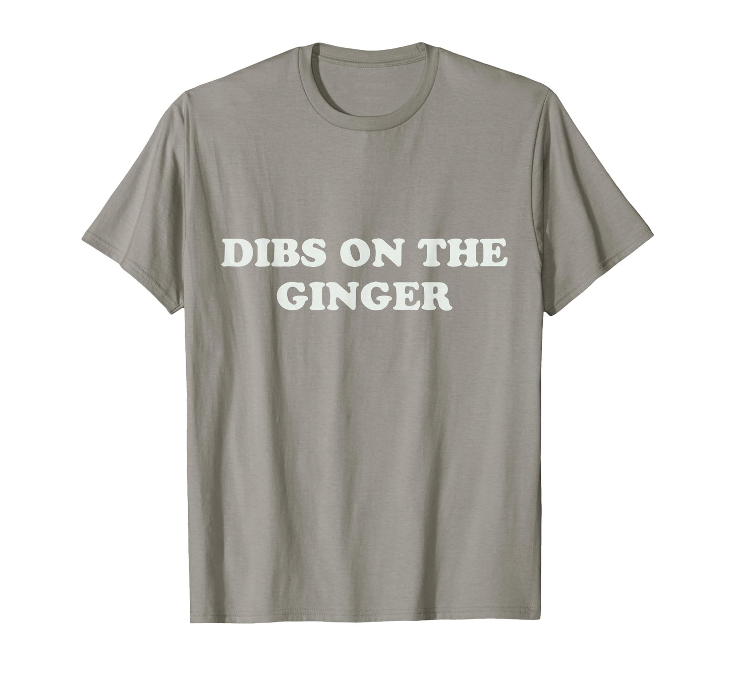 Dibs On The Ginger Shirt Redhead Funny St Patricks Day Irish T-Shirt - T-Shirt | Sand