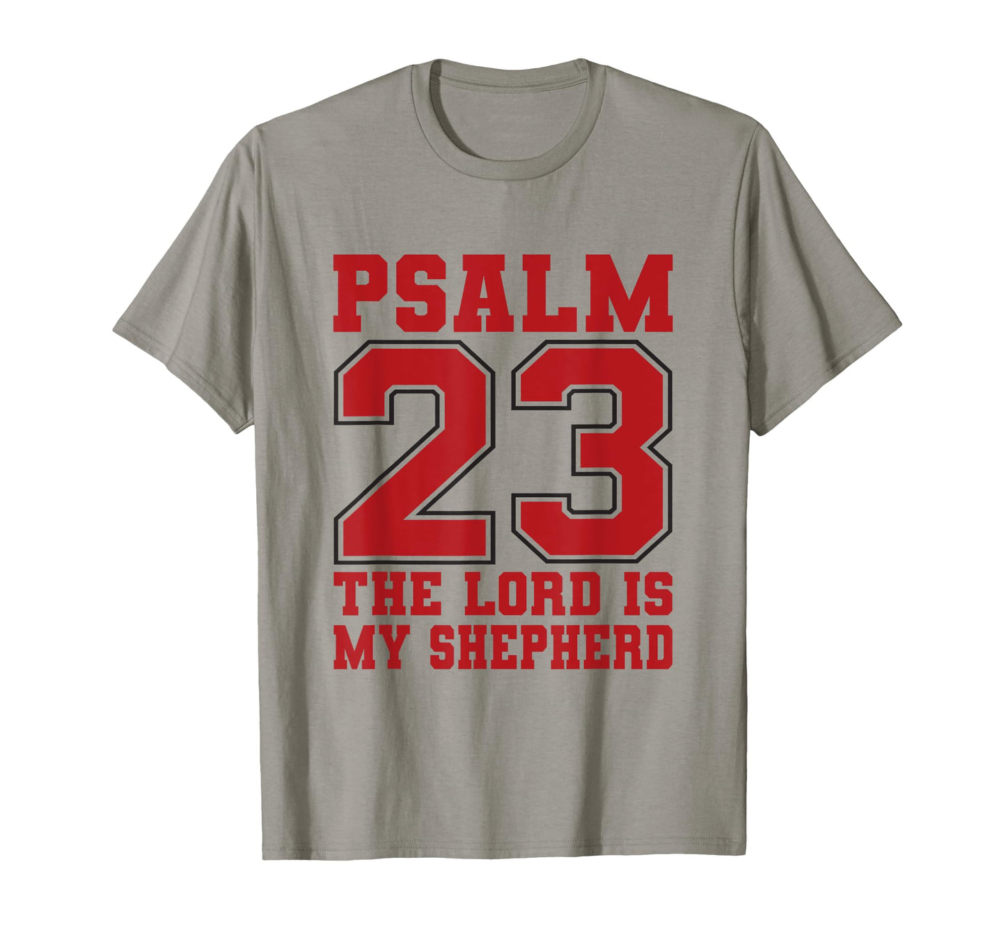 Lord Is My Shepherd Psalm 23 Lamb Christian T-Shirt