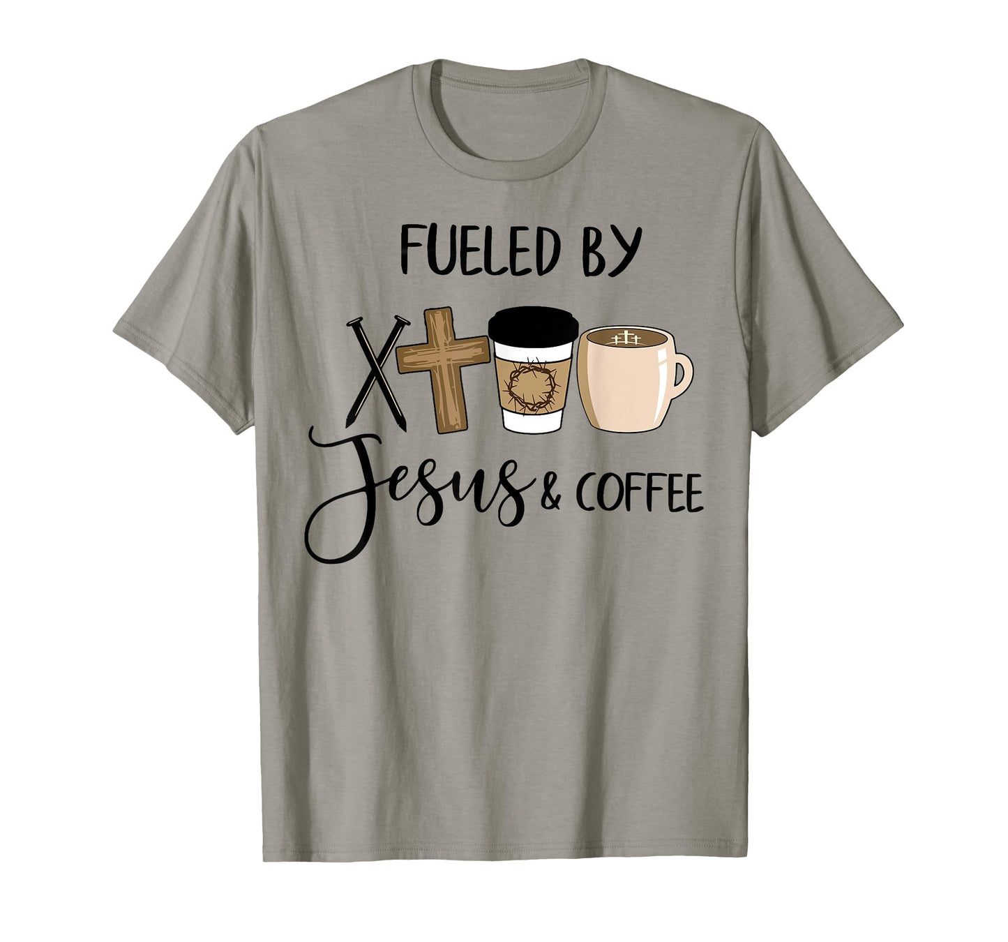 Fueled By Jesus Coffee T-Shirt