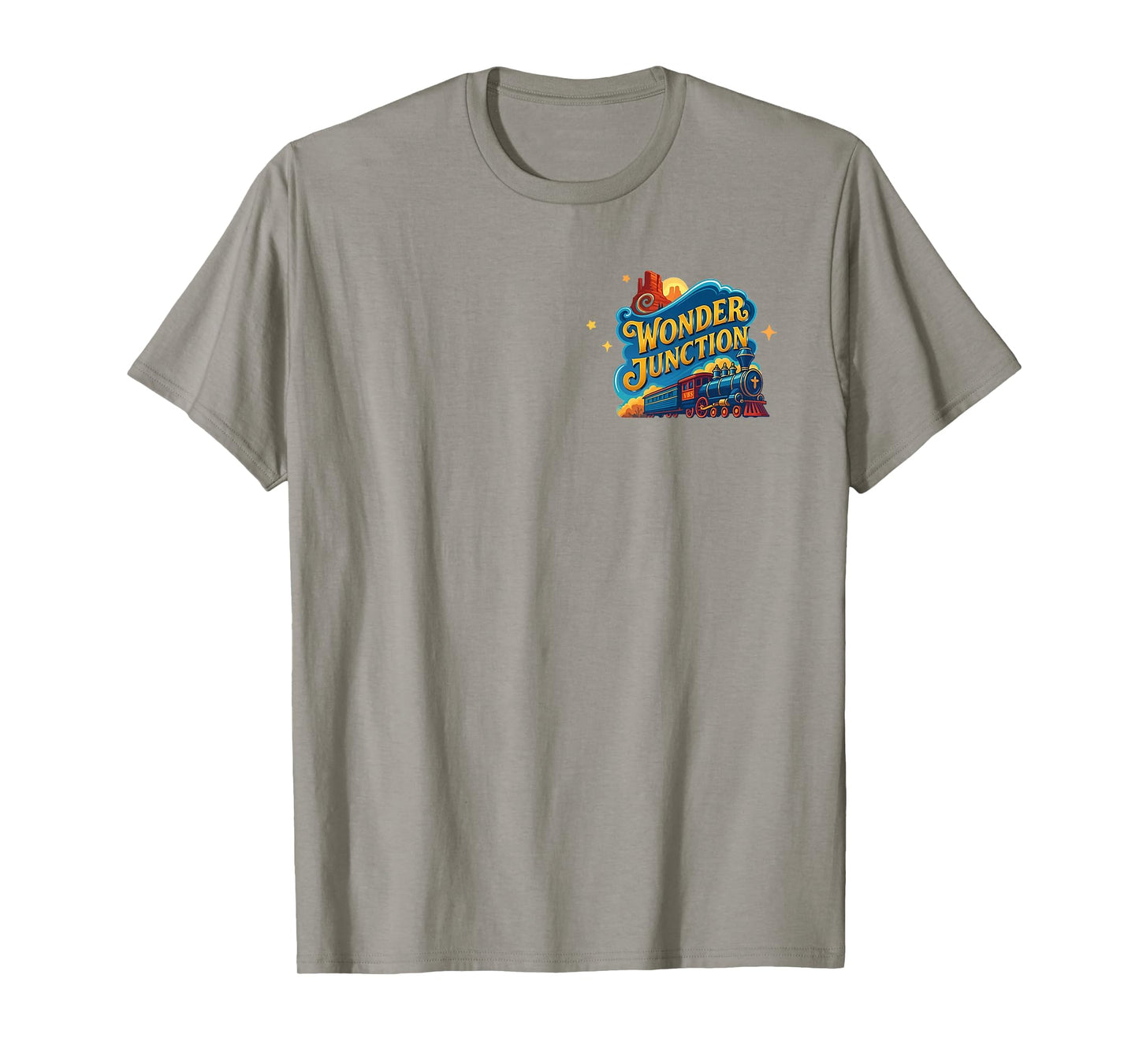 VBS 2025 Christian Camp Wonder His Glory Junction Train T-Shirt