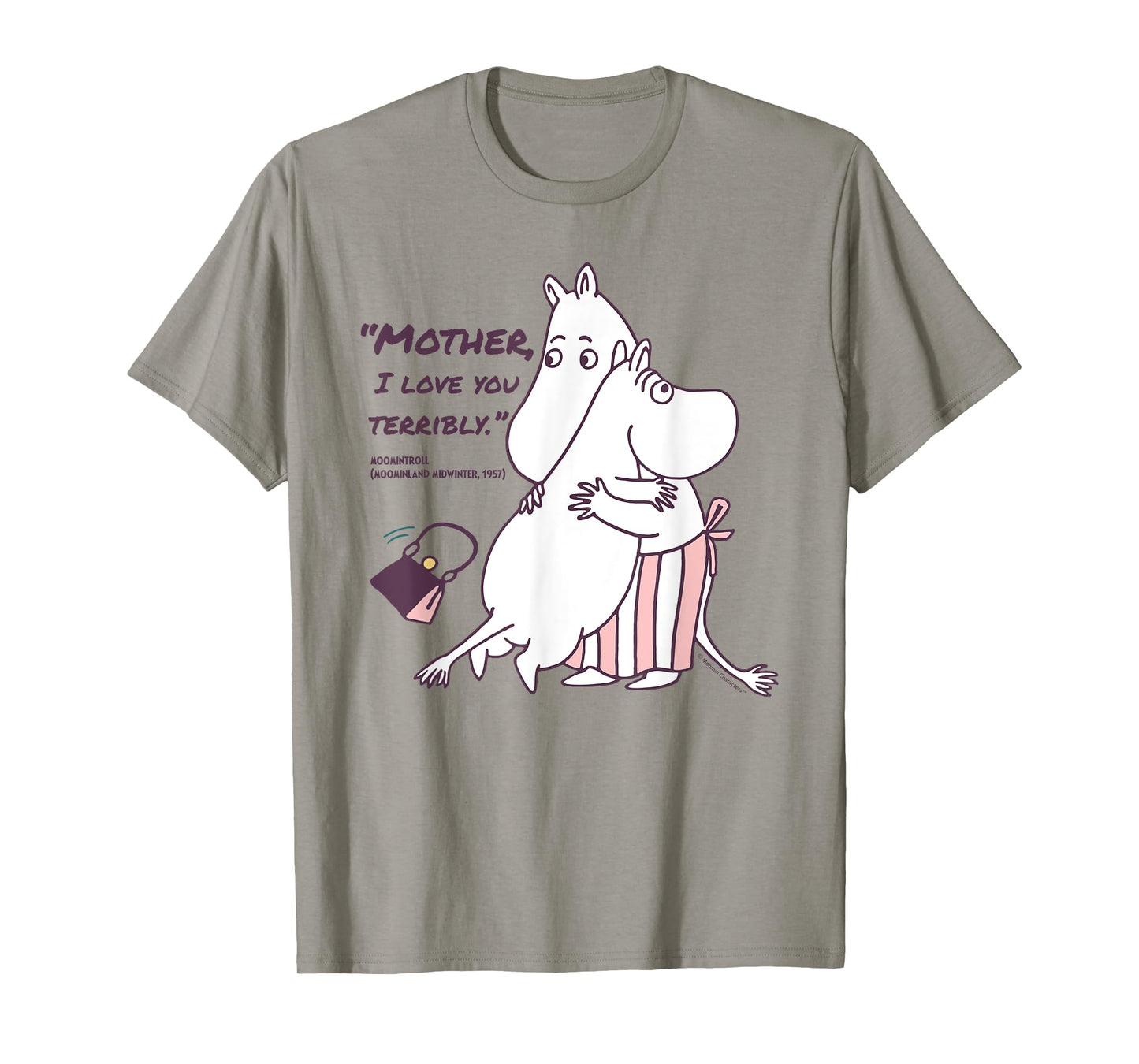 Moomin I Love You Moominland Midwinter Moomintroll Quote T-Shirt