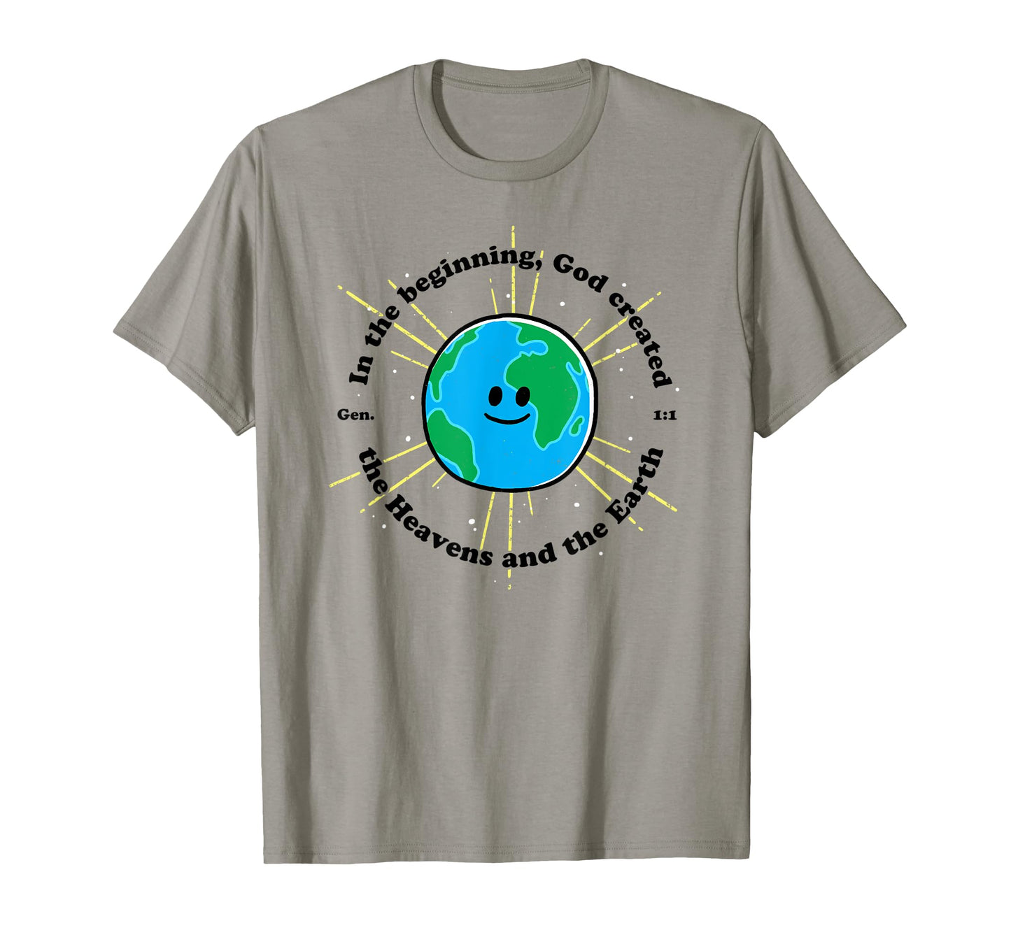 In the Beginning God Created the Heavens and the Earth T-Shirt