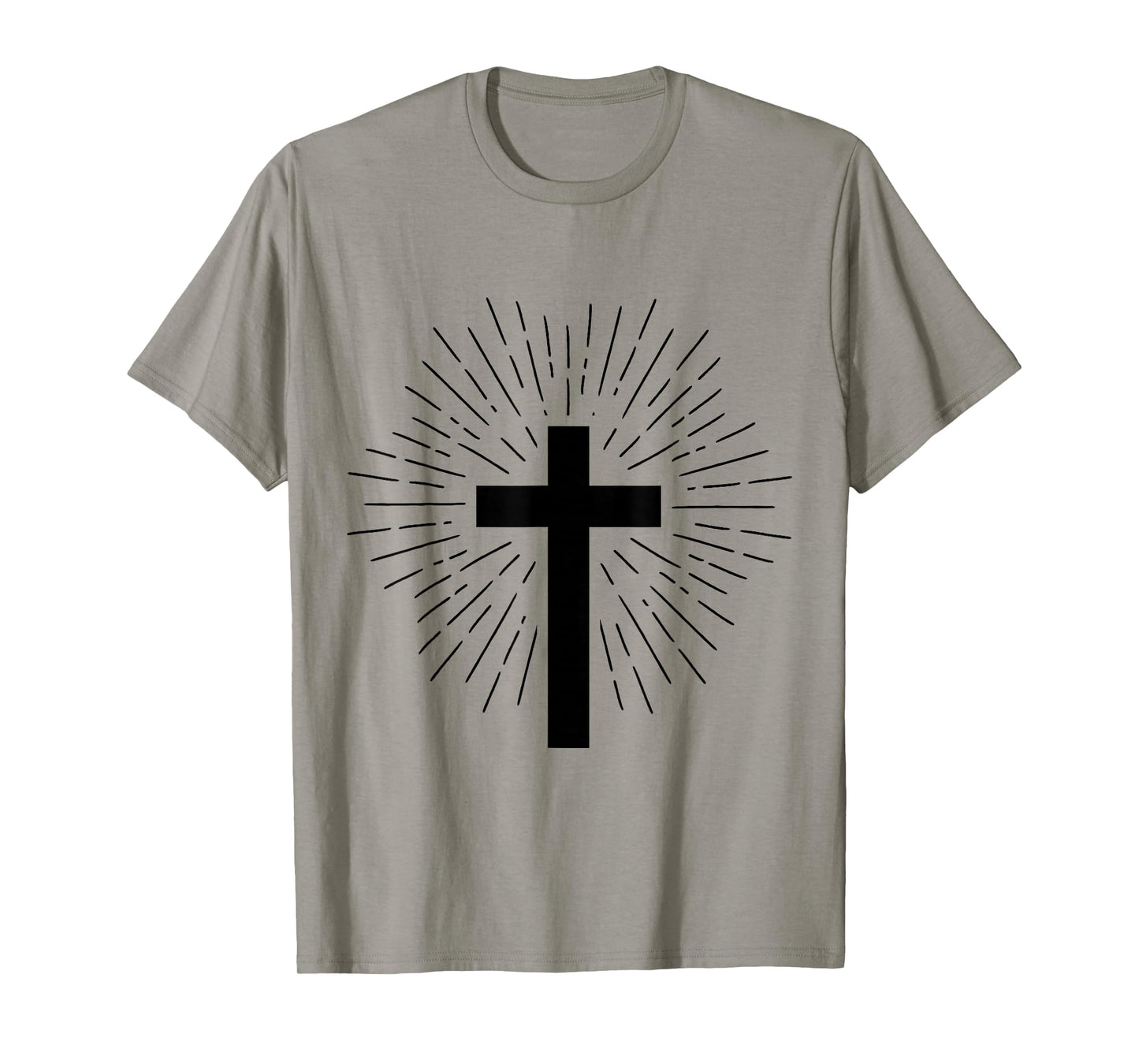 Vintage Cross Blessed Christian Faith Jesus Lover Spiritual T-Shirt