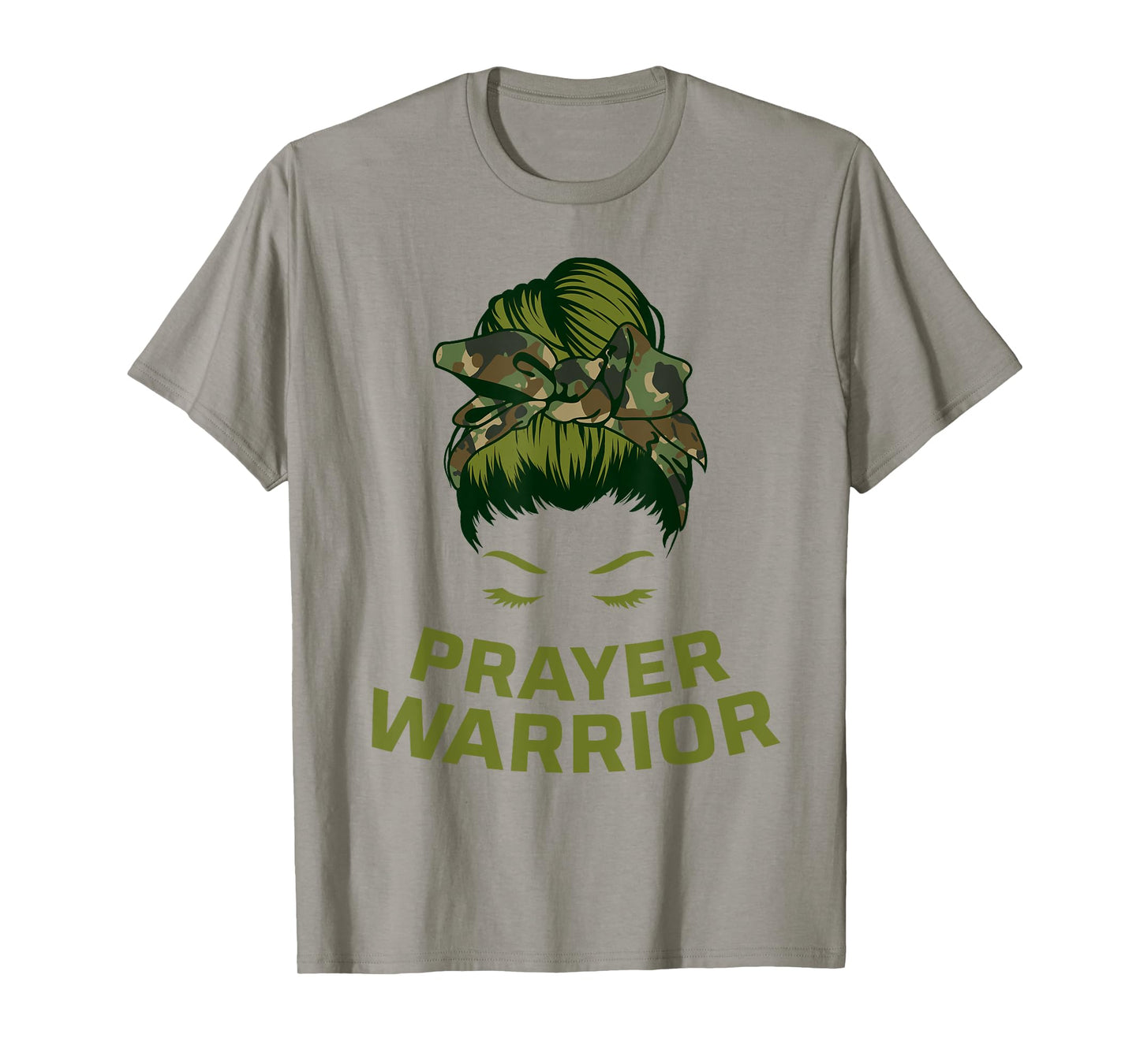 Prayer Warrior Women Faith God Jesus Christian T-Shirt