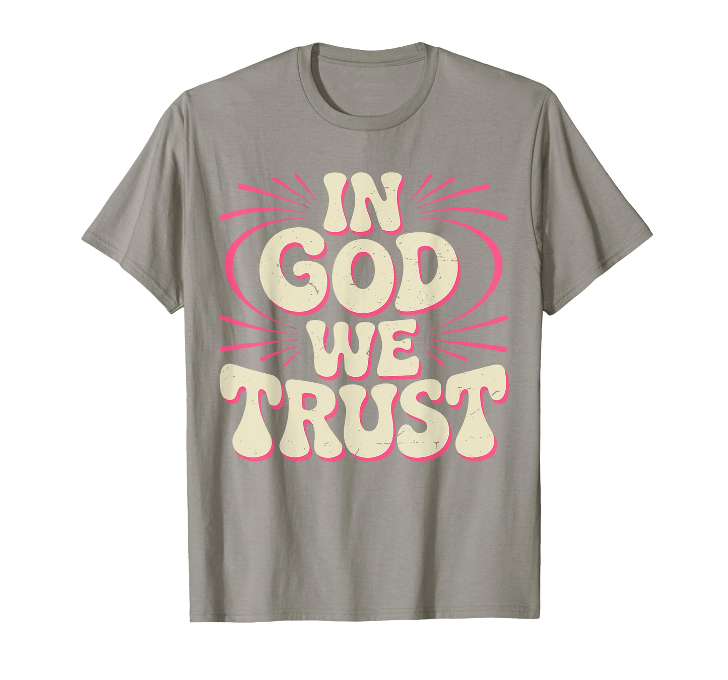 Toddler Girl in God We Trust Good Christian Jesus Sister Kid T-Shirt