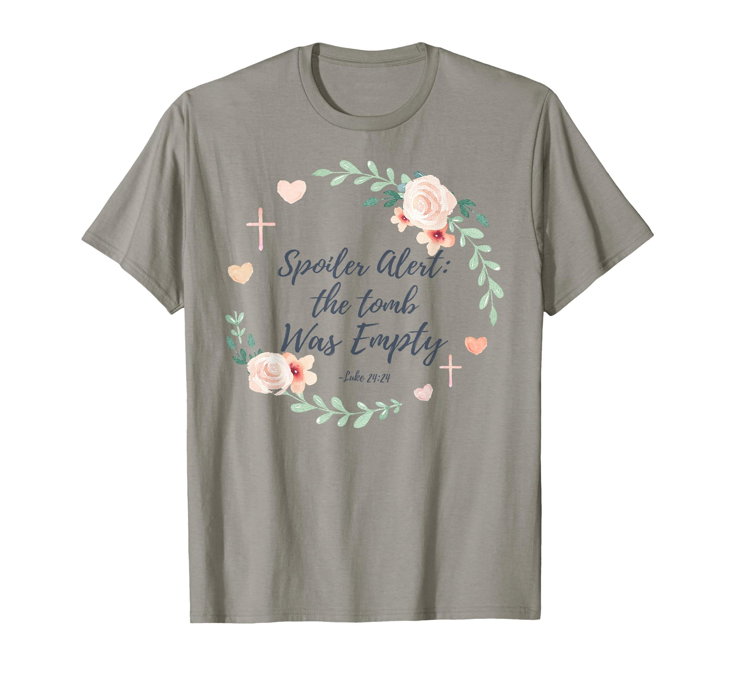 Spoiler Alert The Tomb Was Empty Easter T-Shirt Tee T-Shirt