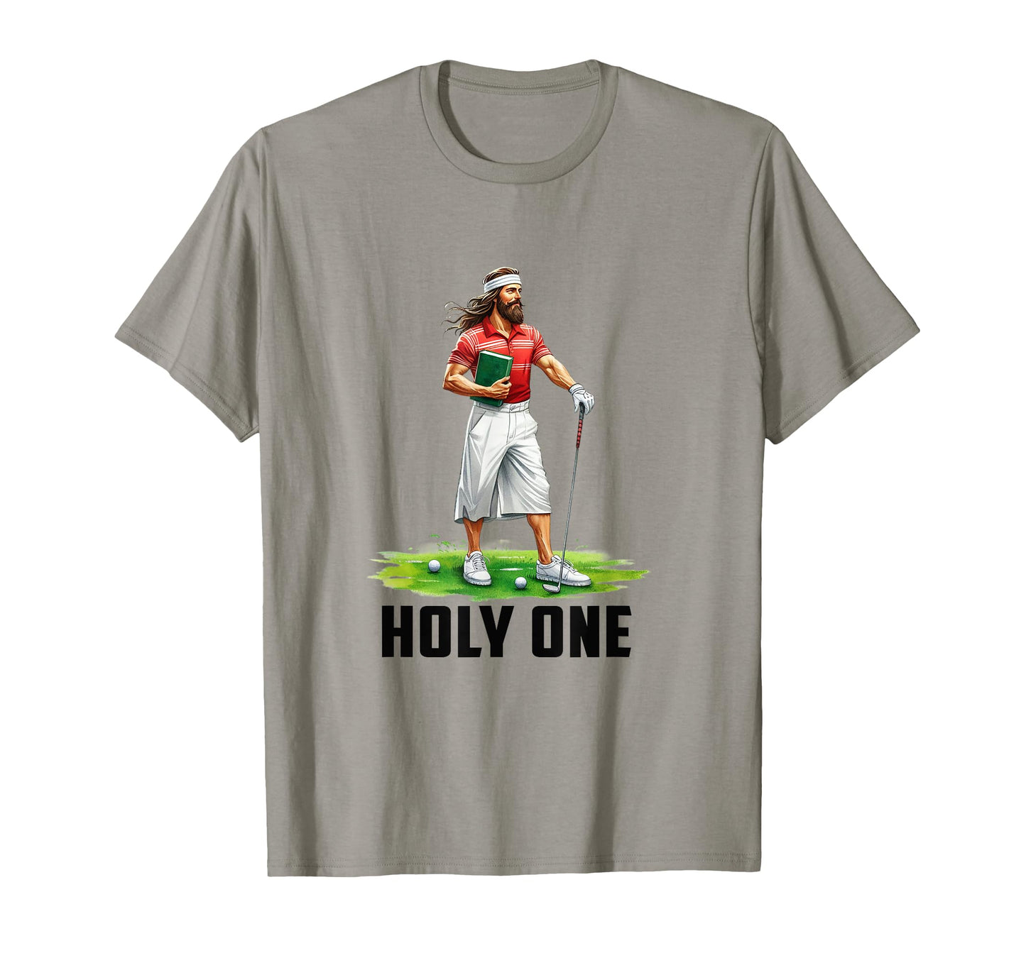 Jesus Golf Holy One Christian God Golfers Golfing Christ T-Shirt