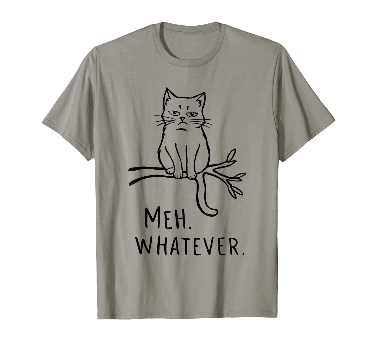 Meh Whatever Cat Lover Cat Owner T-Shirt