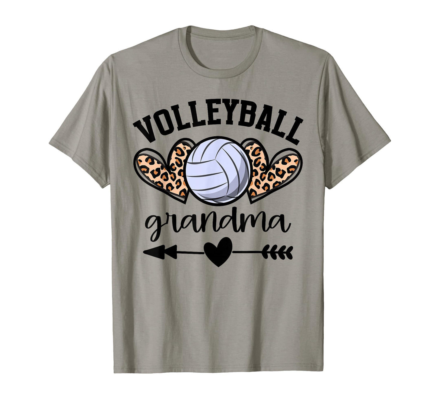 Volleyball Grandma Womens Volleyball Game Day Senior Night T-Shirt