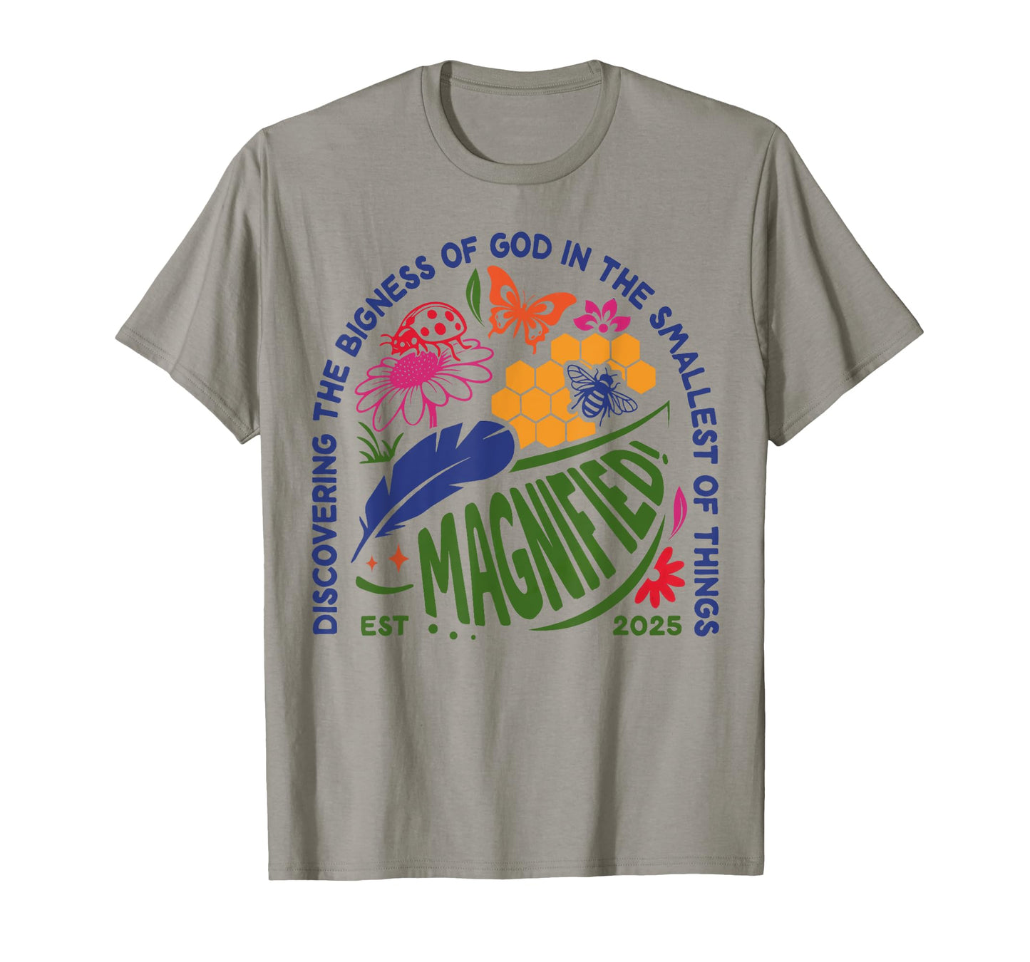Magnified VBS 2025 Discovering the Bigness of God Christian T-Shirt