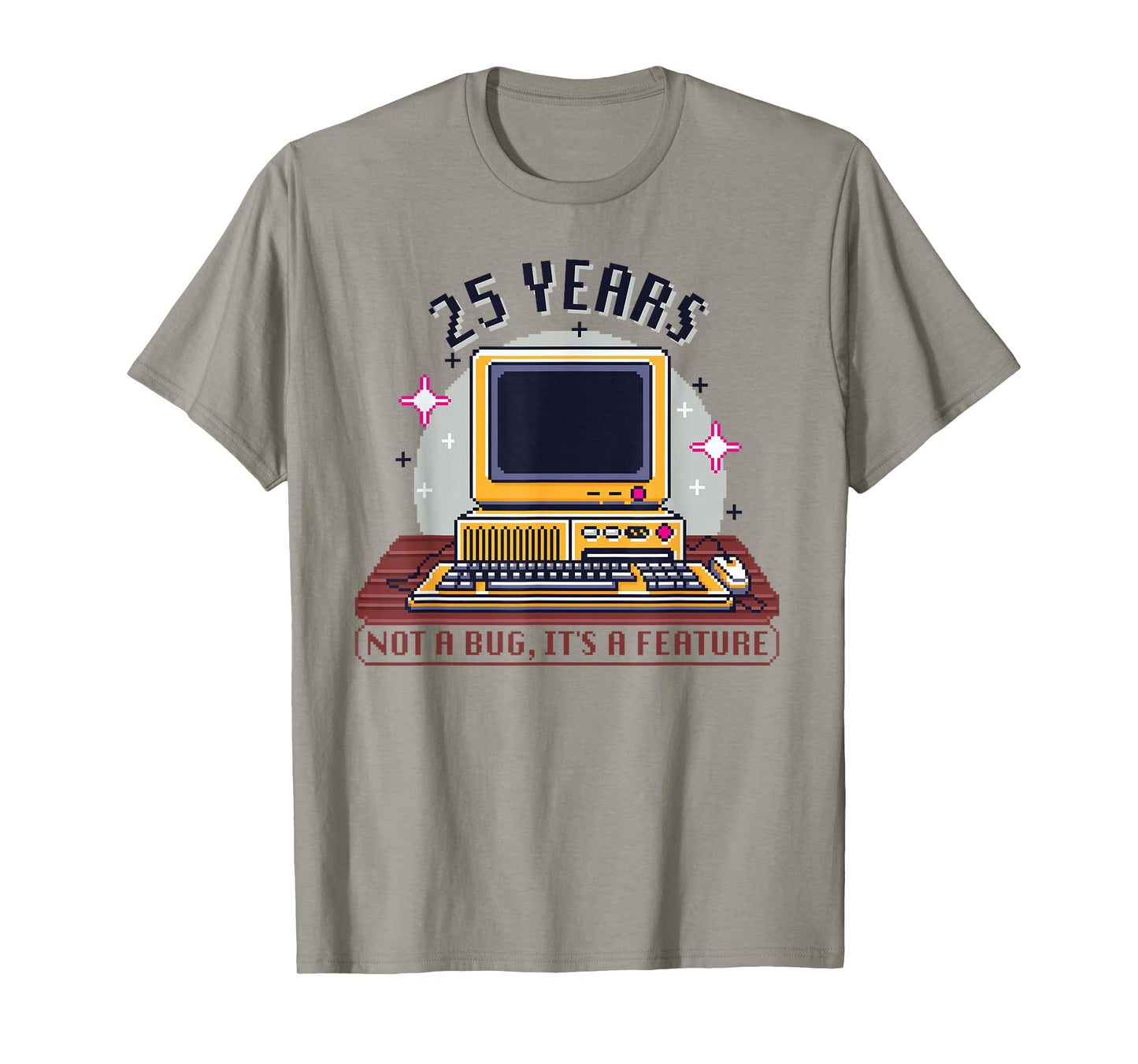 25 Year Old - Computer Nerd Funny Programmer 25th Birthday T-Shirt