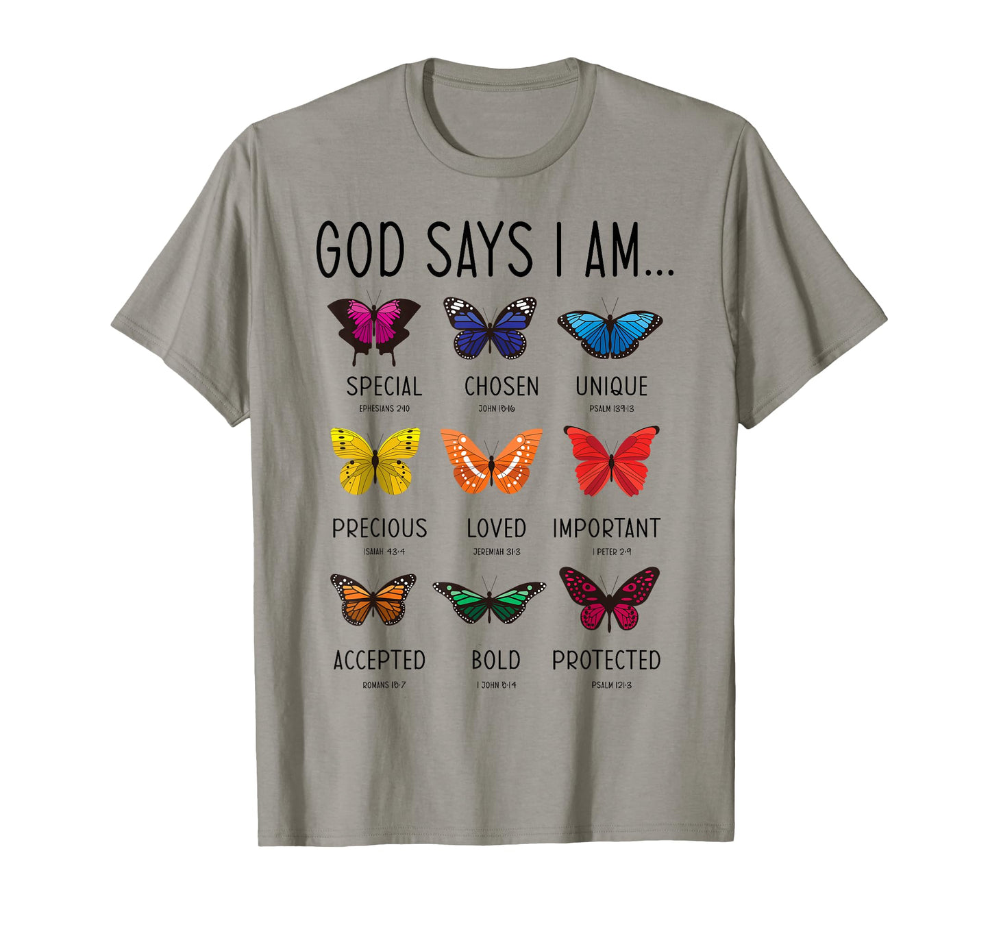 god says i am special Bible Verse Religious Christian T-Shirt
