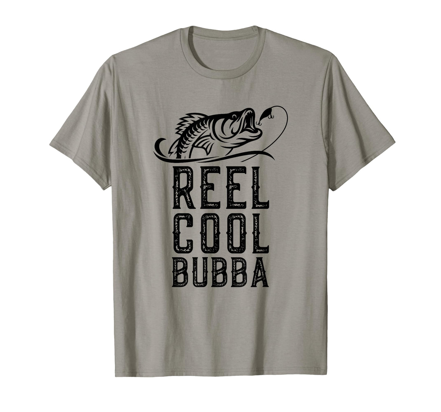 Reel Cool Bubba Fishing Funny Grandpa Retro T-Shirt