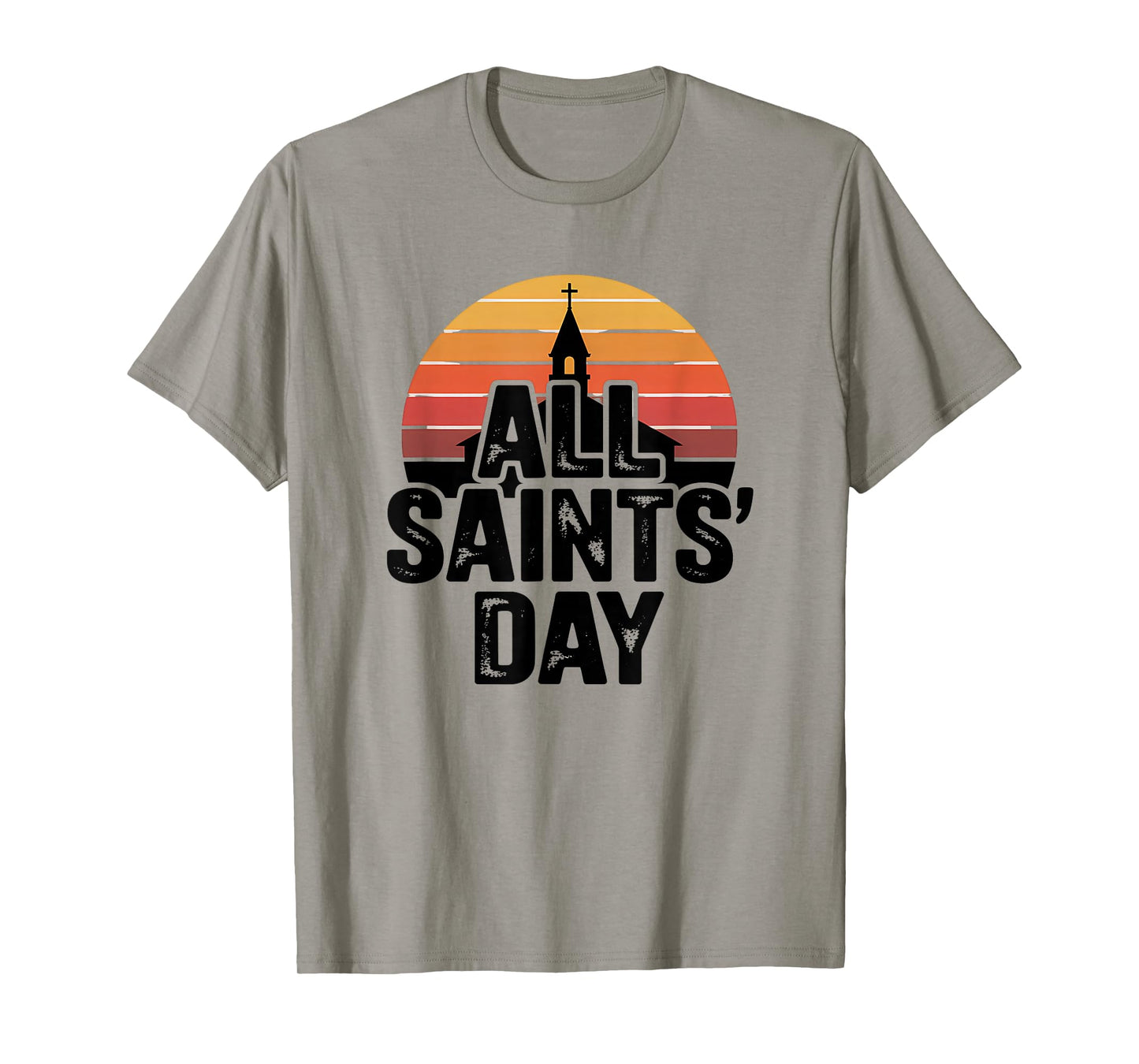 All Saints’ Day Church Sunset T-Shirt