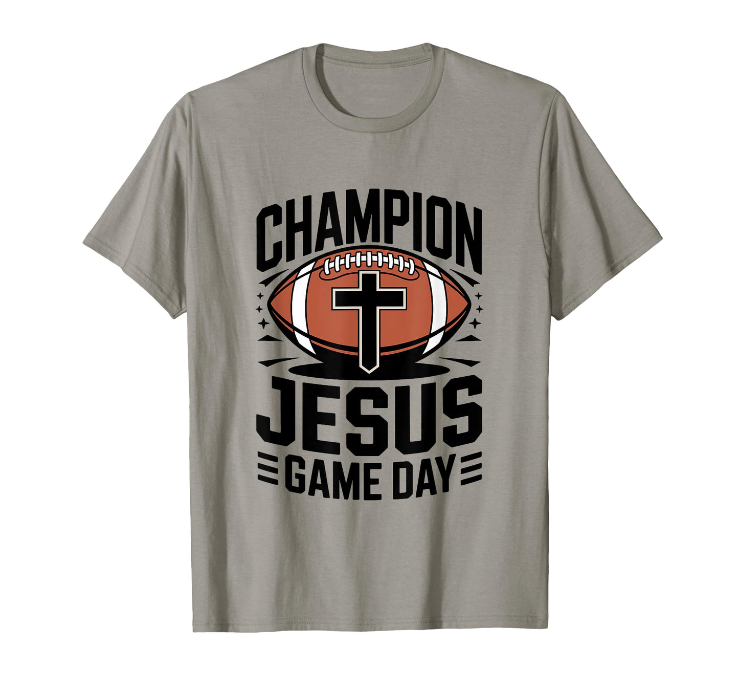 Fantasy Football Champion Jesus Game Day T-Shirt