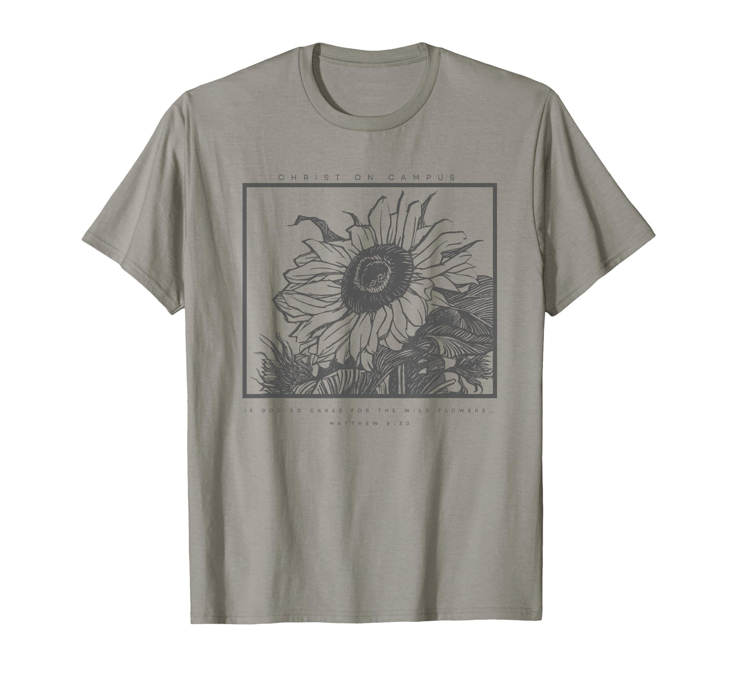 If He So Cares for the Wildflowers T-Shirt