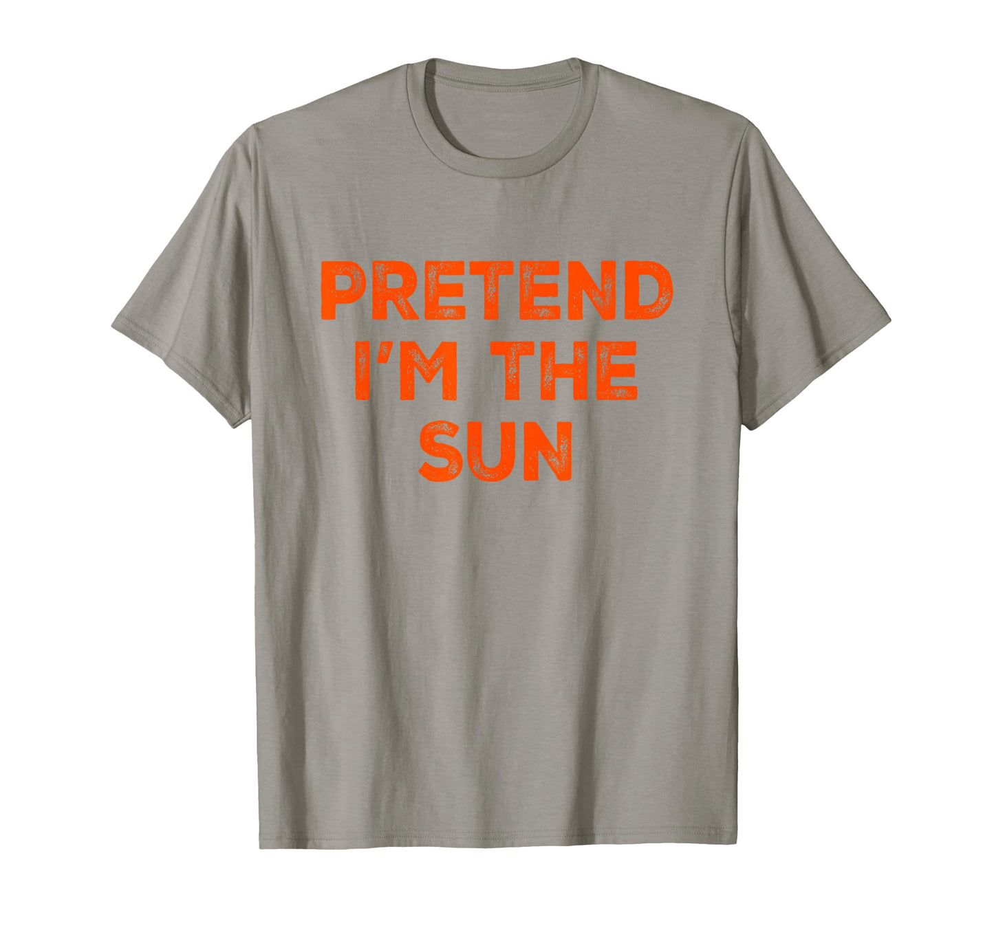 Pretend I'm The Sun Lazy Halloween Costume T-Shirt