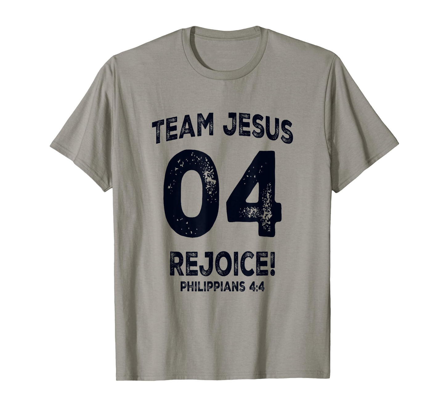 Team Jesus 04 Rejoice Bible Verse T-Shirt