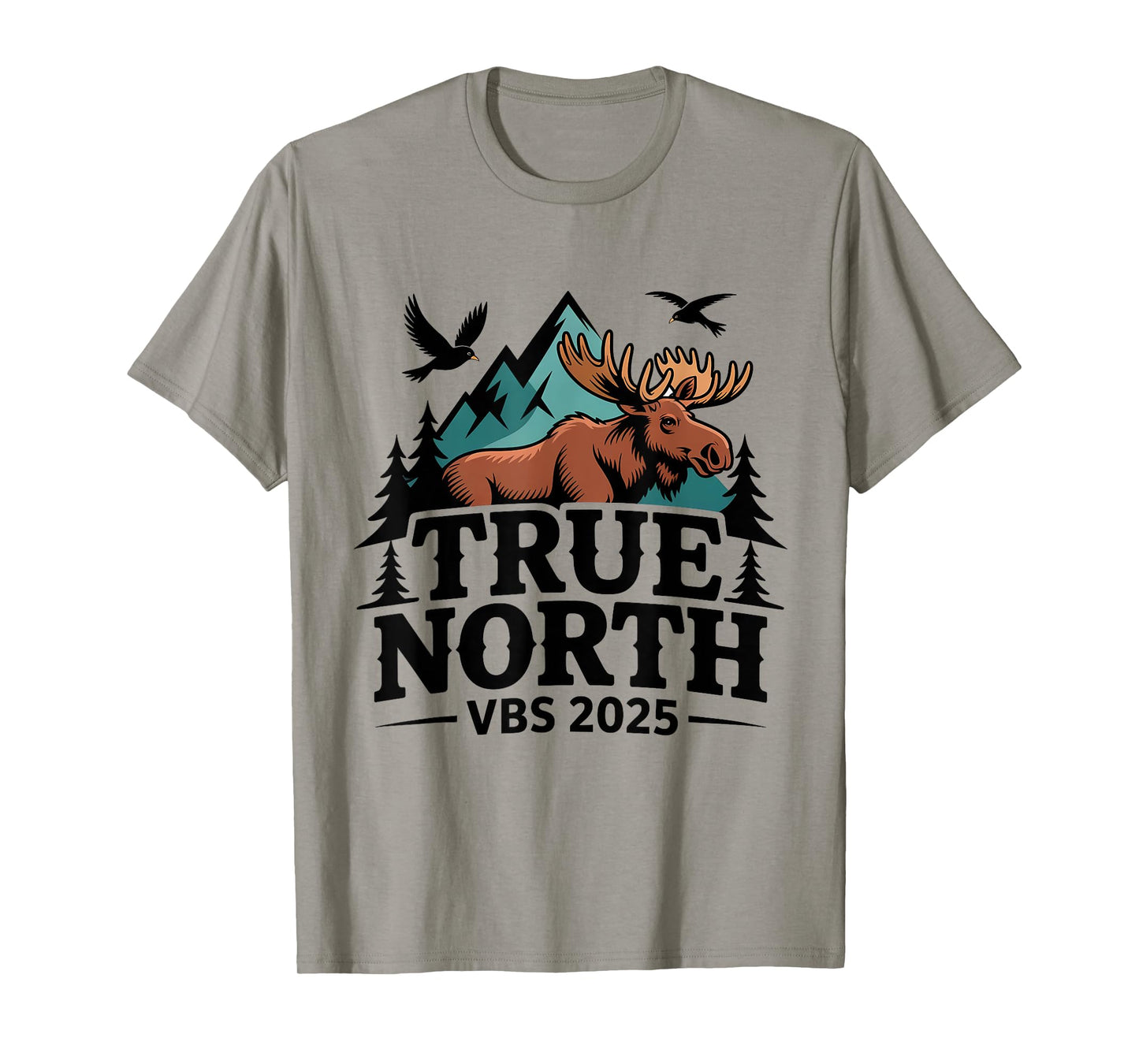 True North VBS 2025 Christian Trusting Jesus Wilderness T-Shirt