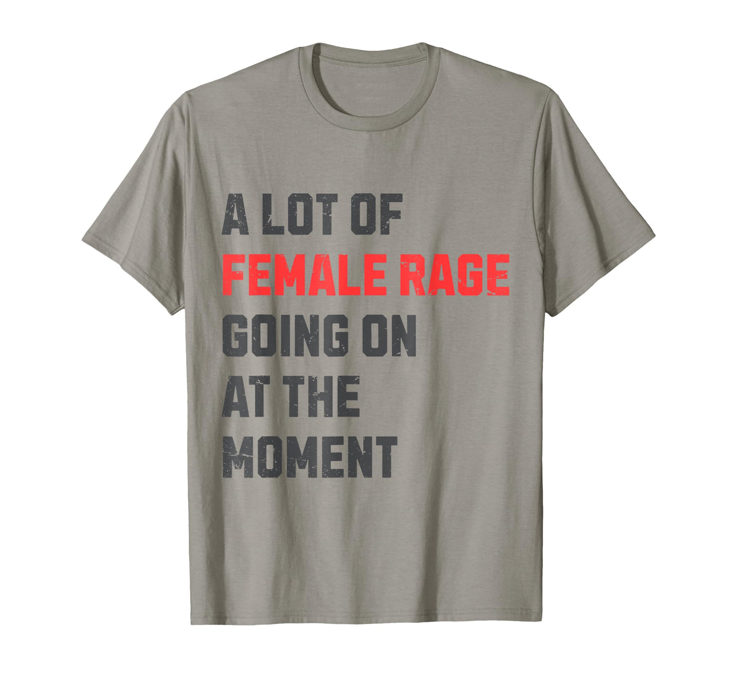 Vintage A Lot Of Female Rage Retro Going On At The Moment T-Shirt