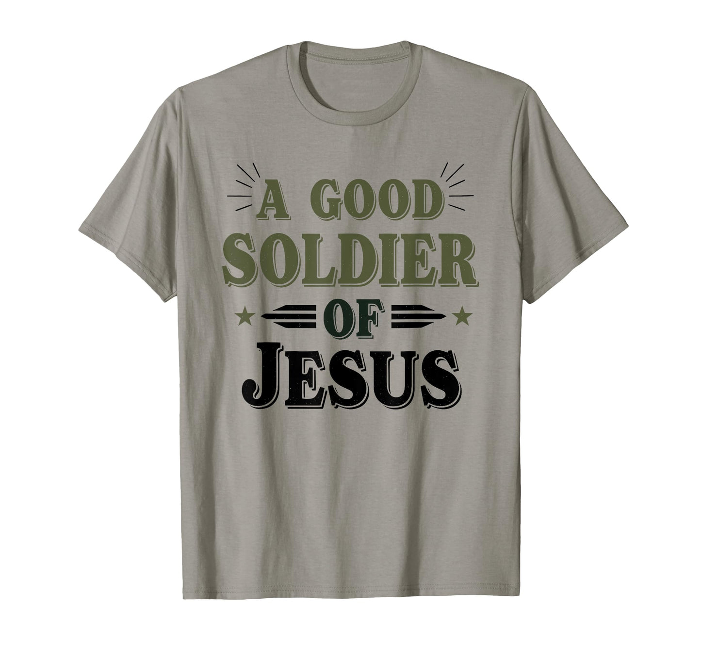 Funny A Good Soldier Of Jesus Christ Tee T-Shirt