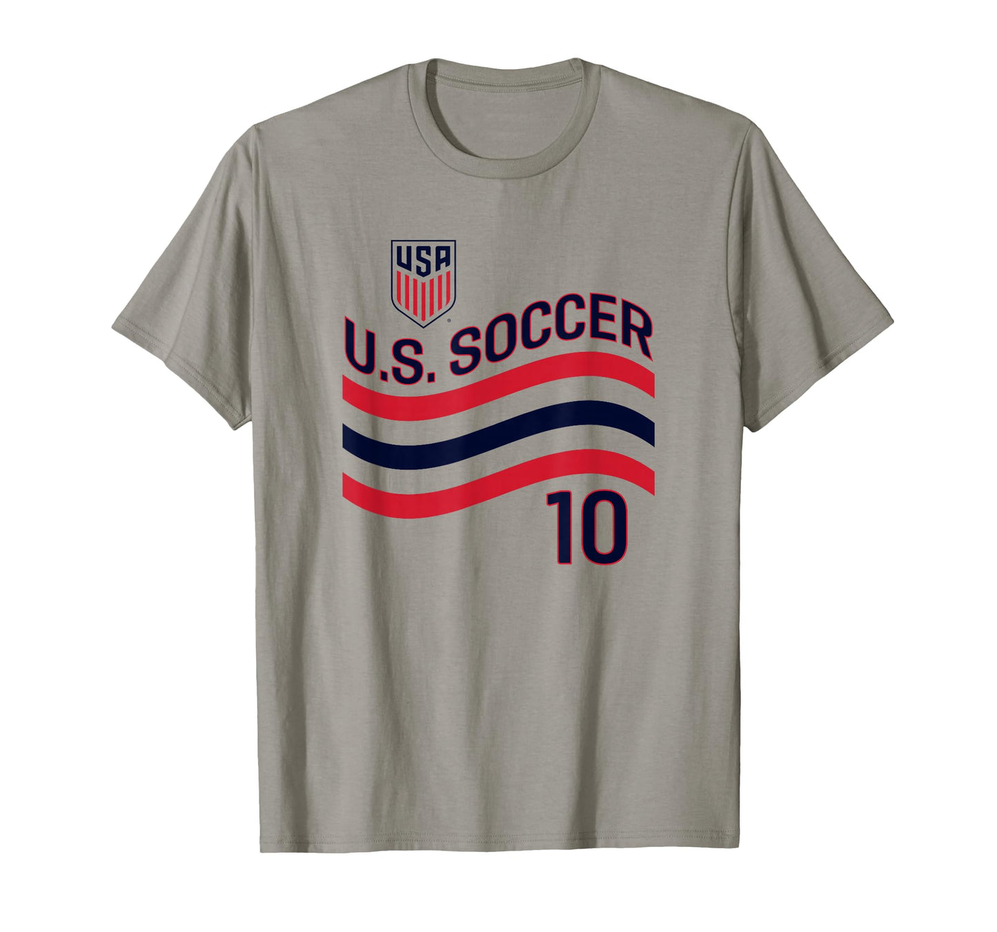 Christian Pulisic 10 White USMNT Officially Licensed T-Shirt