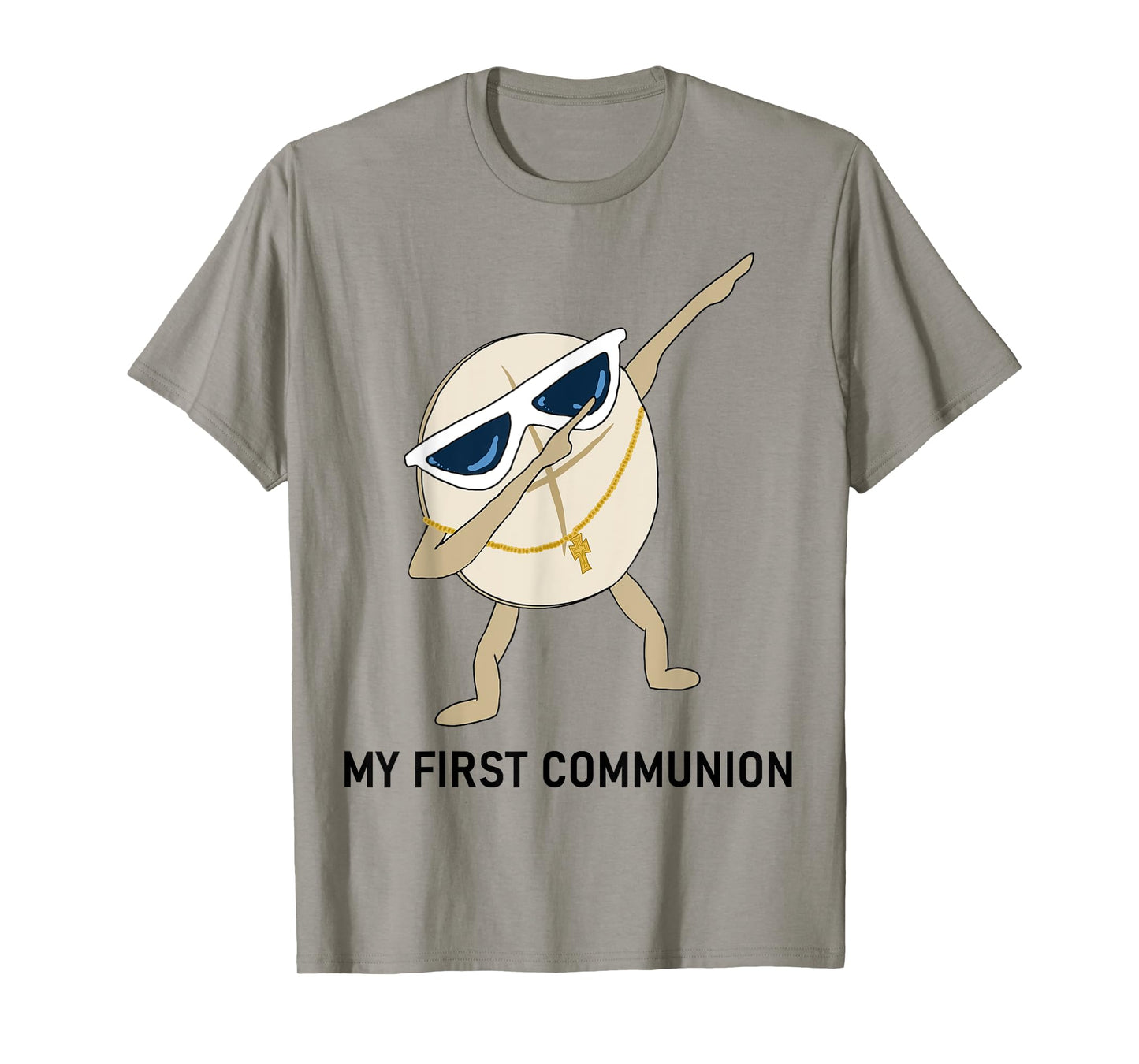 My First Communion Dabbing Wafer 1st Communion Kids Funny T-Shirt