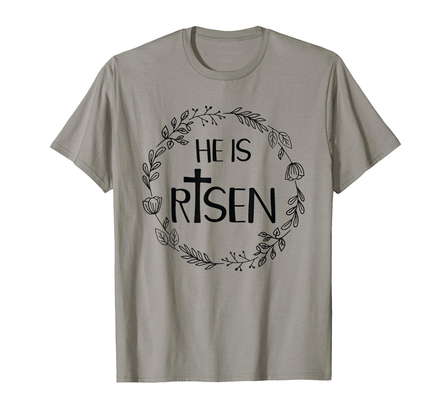 He Is Risen Shirt For Christians Happy Easter Jesus T-Shirt