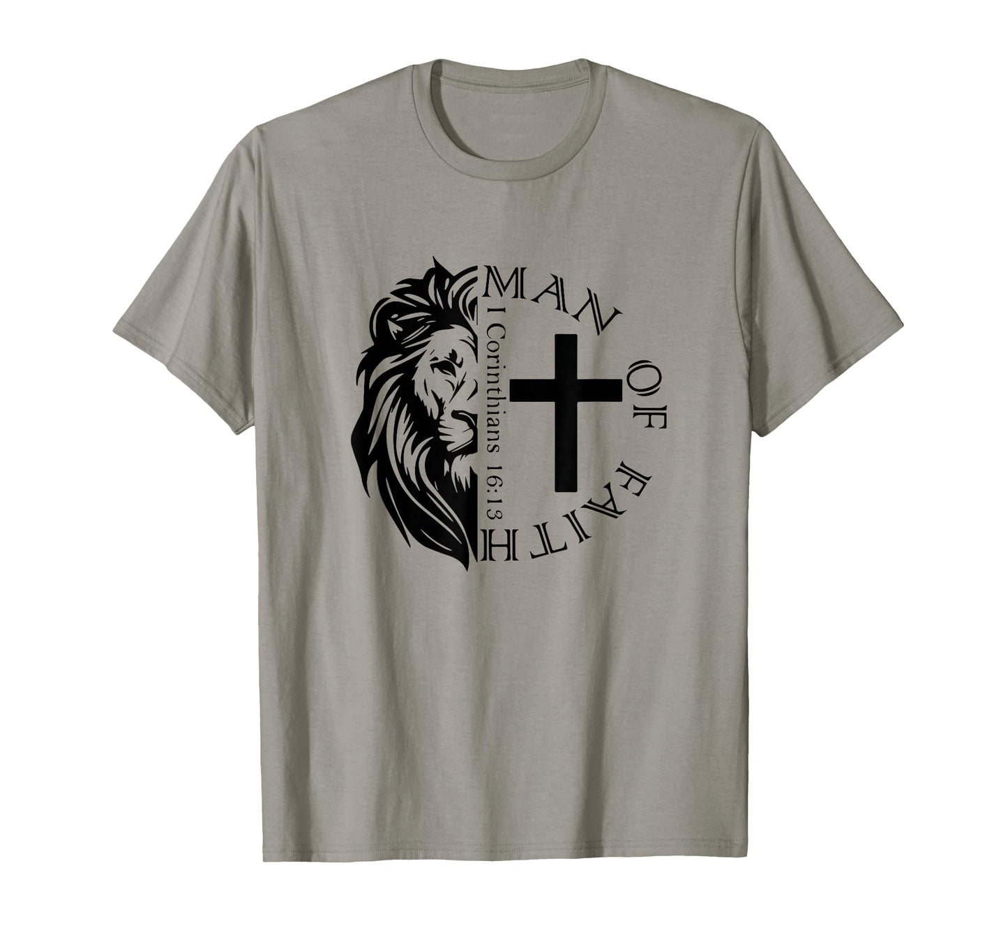 Faith, God, Religious, Man of Faith, Believe, Faith Cross T-Shirt