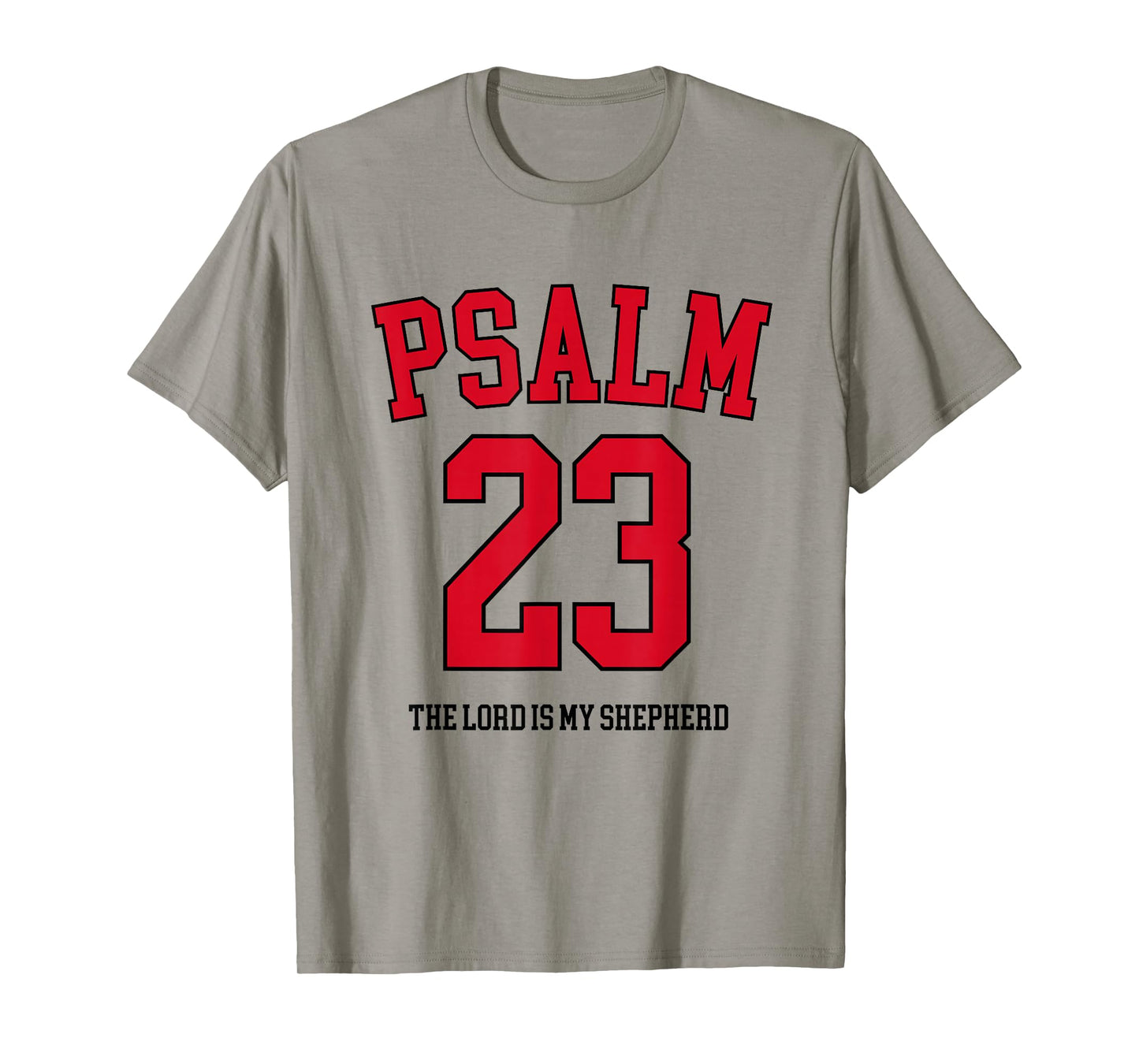 Psalm 23 The Lord is My Shepherd Vintage Christian Prayer T-Shirt