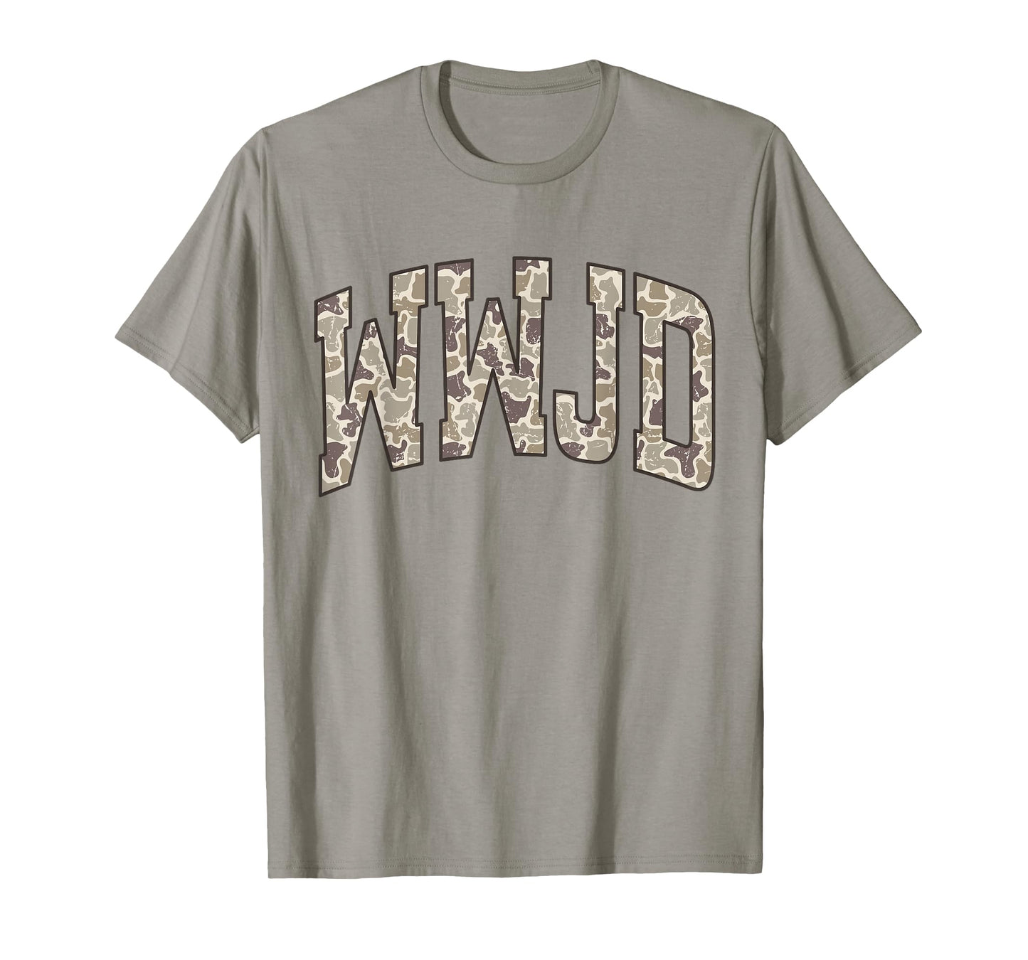 Vintage Christian Faith Camo Camouflage Flag For Men Boys T-Shirt