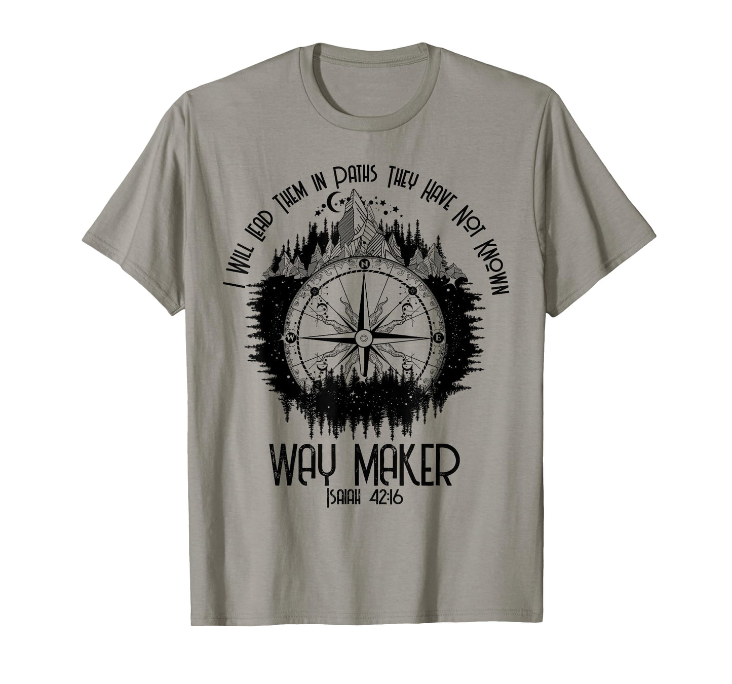 Spiritual Way Maker Bible Verse Christian Faith Way Maker T-Shirt