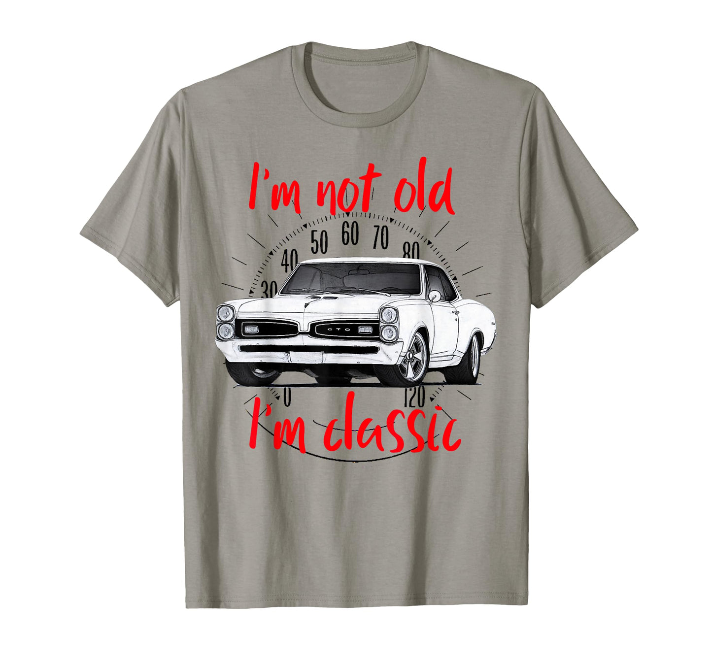 1967 67 GTO Classic Car Old School Muscle Car T-Shirt