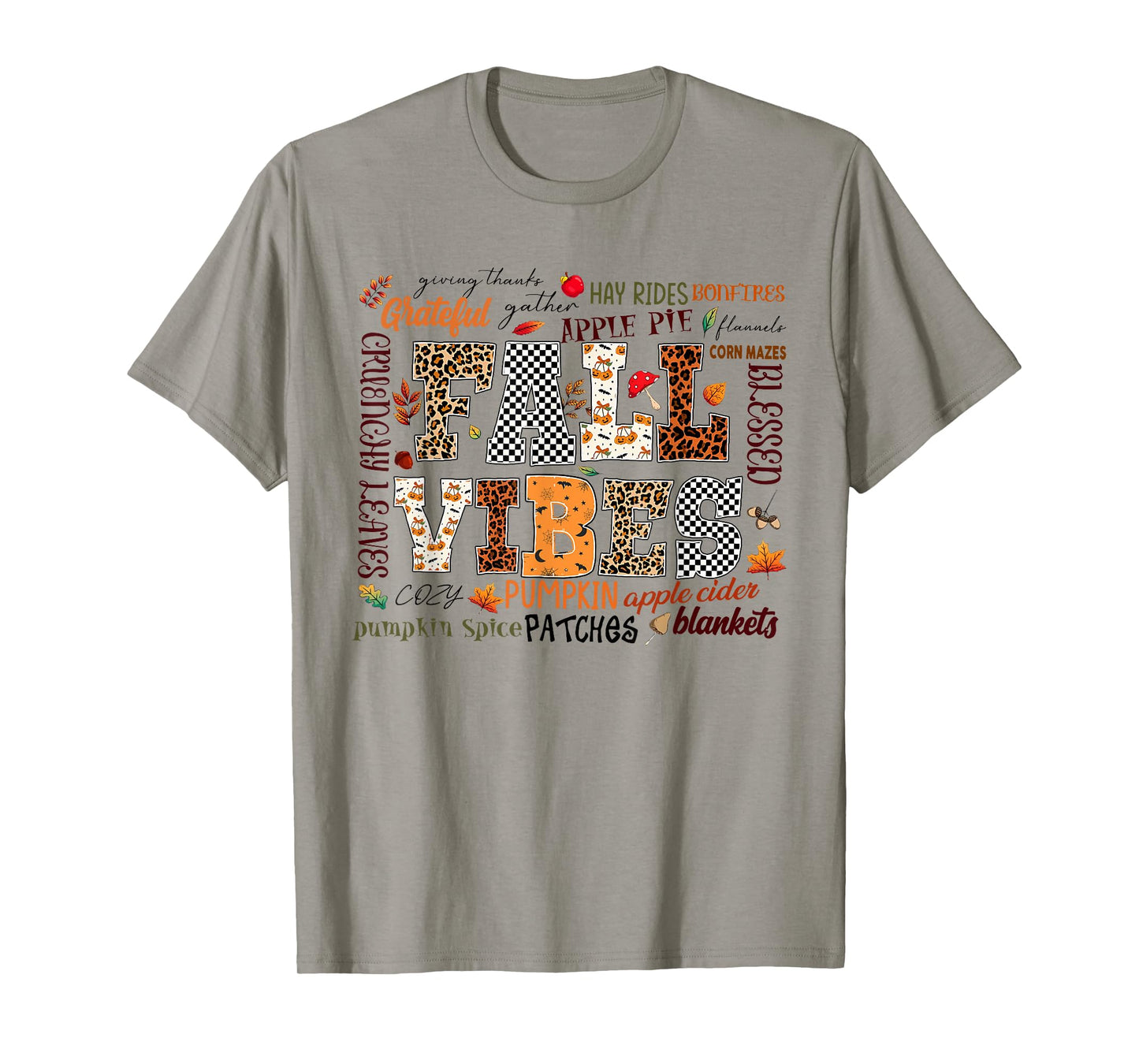 Fall Vibes Autumn Fall Country Life Women Girls T-Shirt