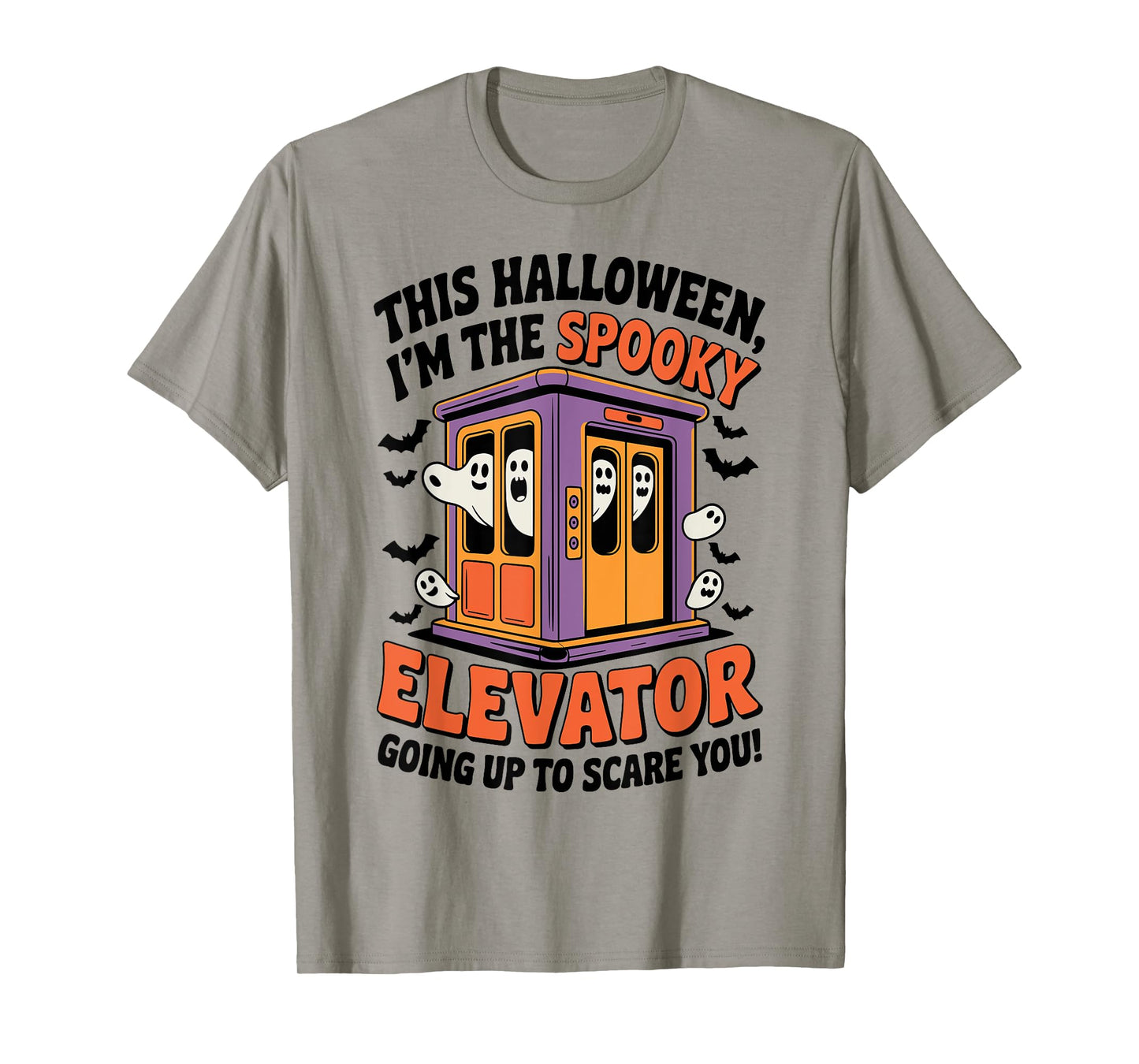 Elevators They always lift me up Funny Elevator Halloween T-Shirt